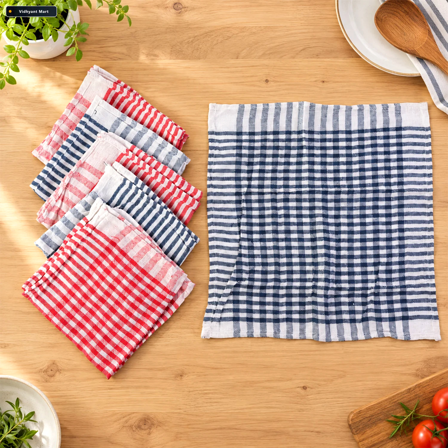 Vidhyant Mart Multipurpose Absorbent Dish Cleaning Cloth For Kit 3