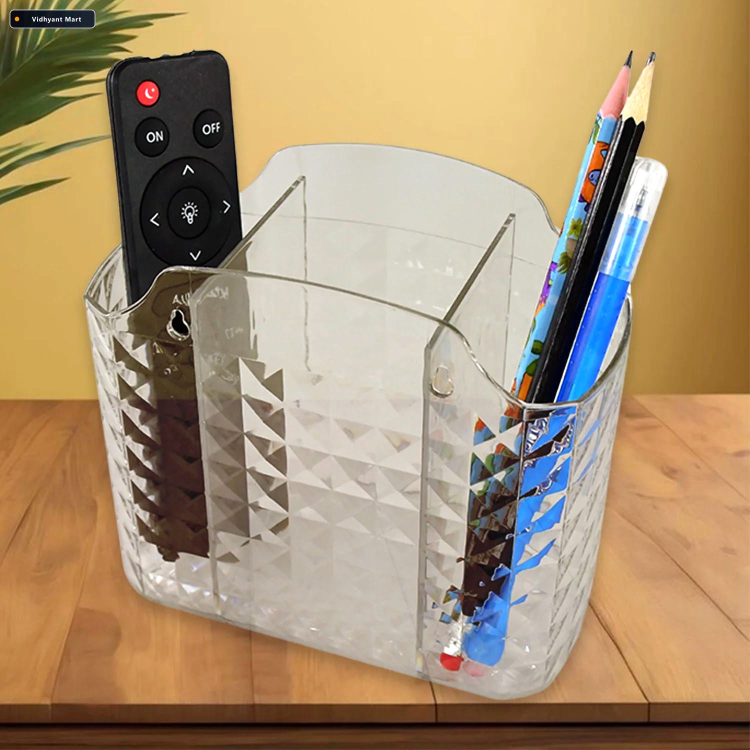 Vidhyant Mart Multipurpose Clear Organizer Holder Durable Stylis 2
