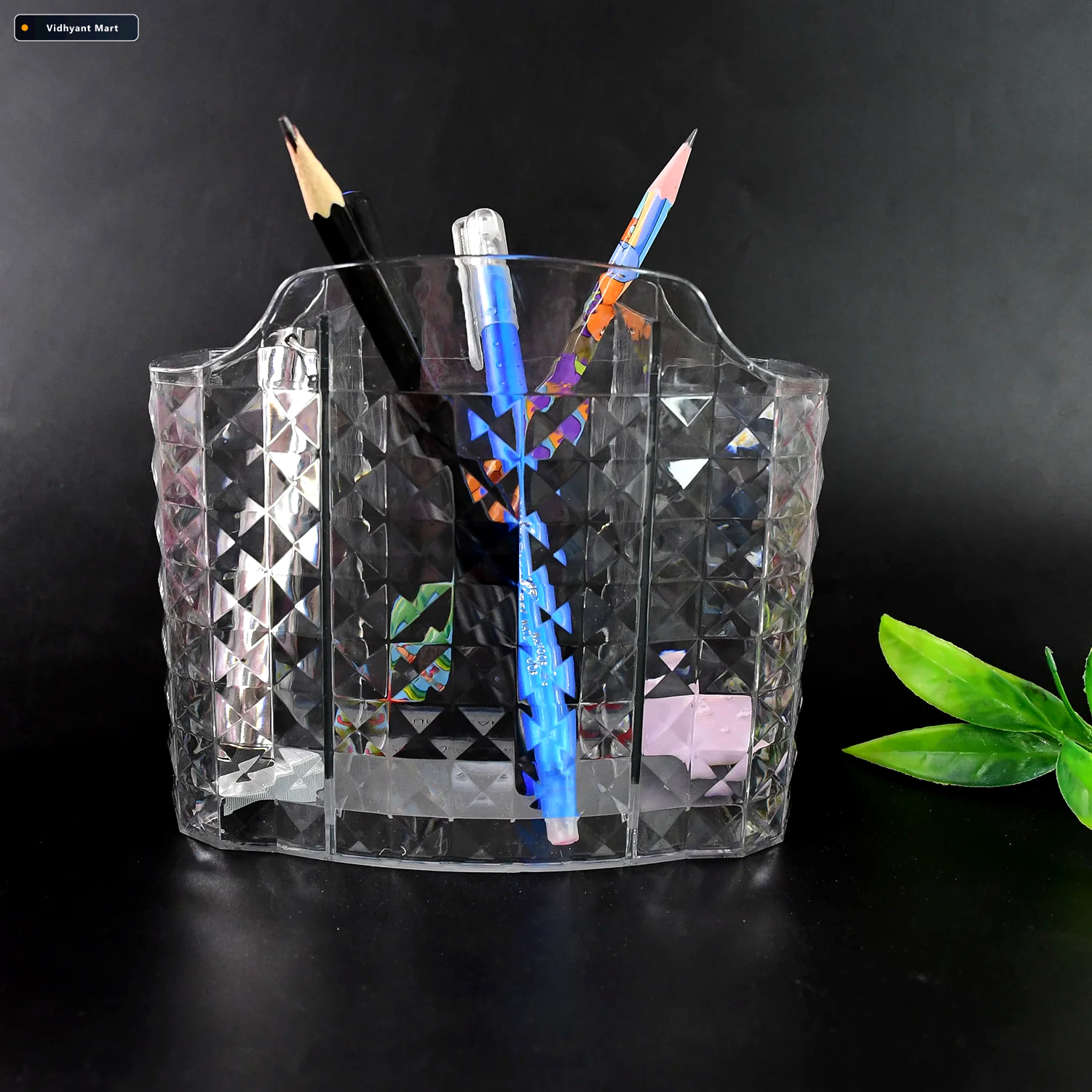 Vidhyant Mart Multipurpose Clear Organizer Holder Durable Stylis 3