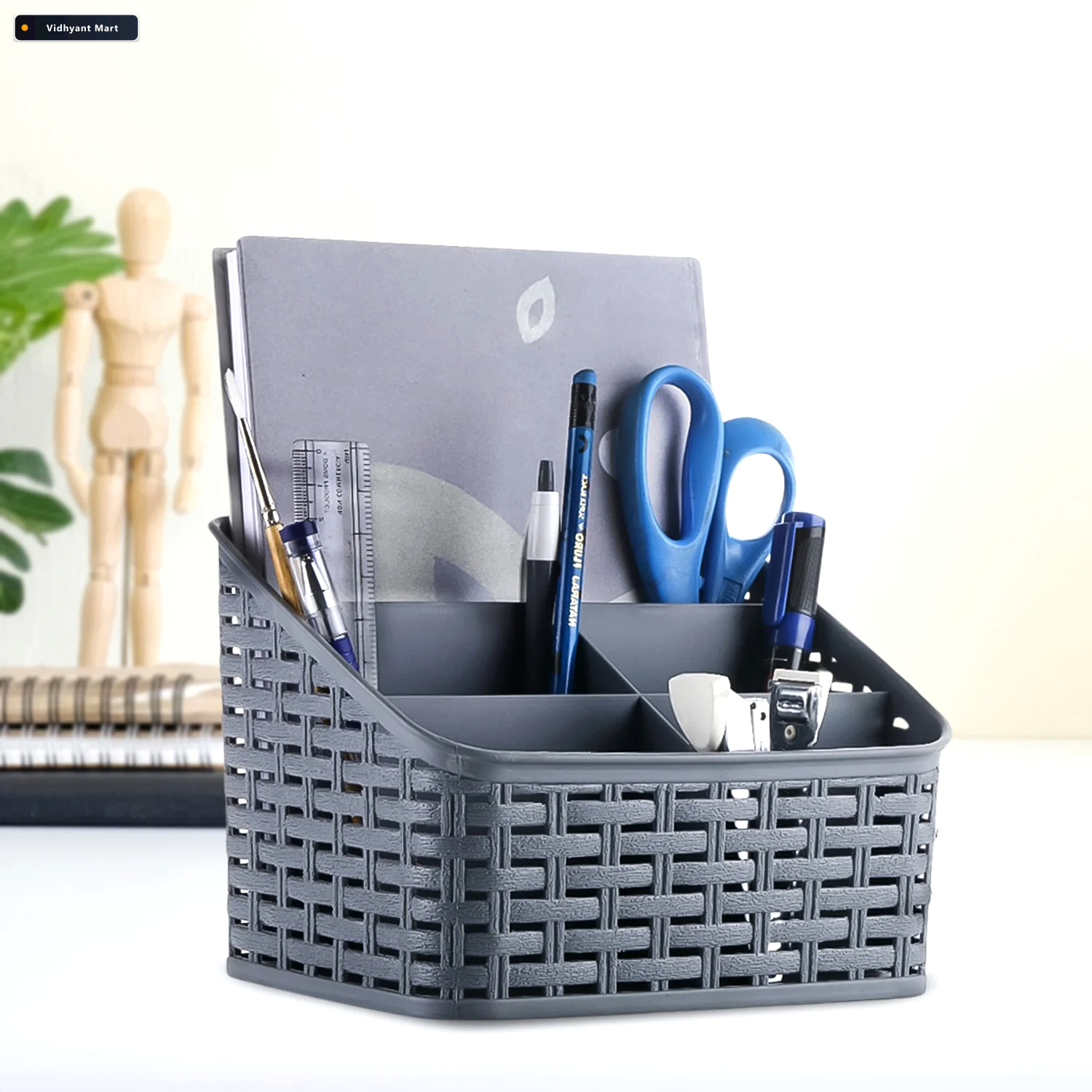 Vidhyant Mart Multipurpose Divider Holder Premium 5 Section Orga 1