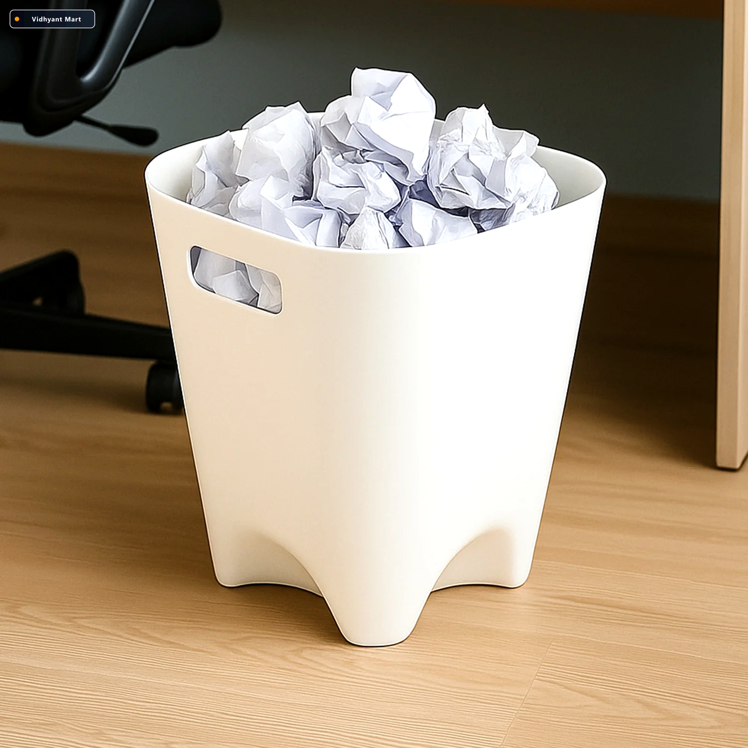 Vidhyant Mart Multipurpose Dustbin Compact Stylish Wastebasket 2 3