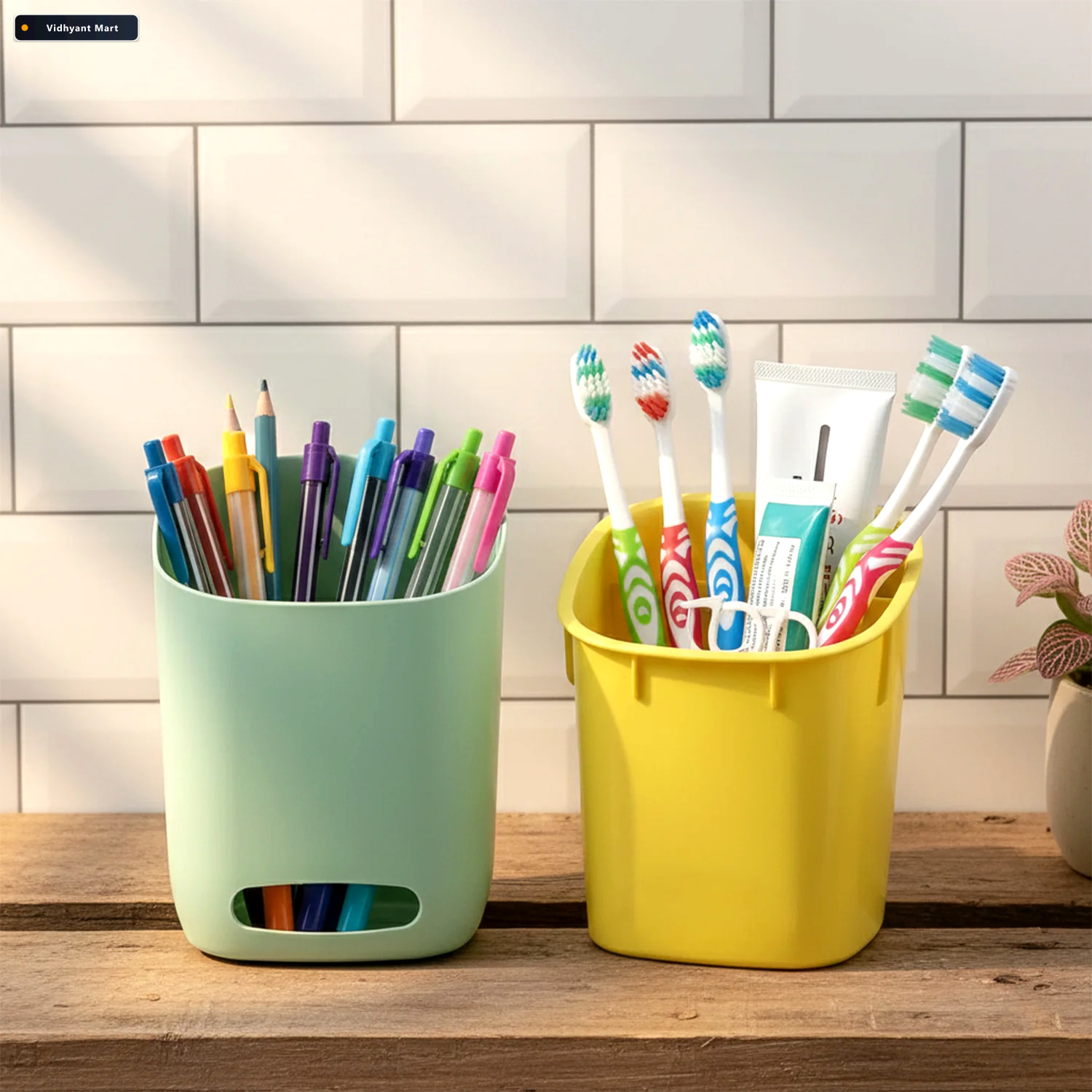 Vidhyant Mart Multipurpose Organizer Holder Dual Storage For Bat 3