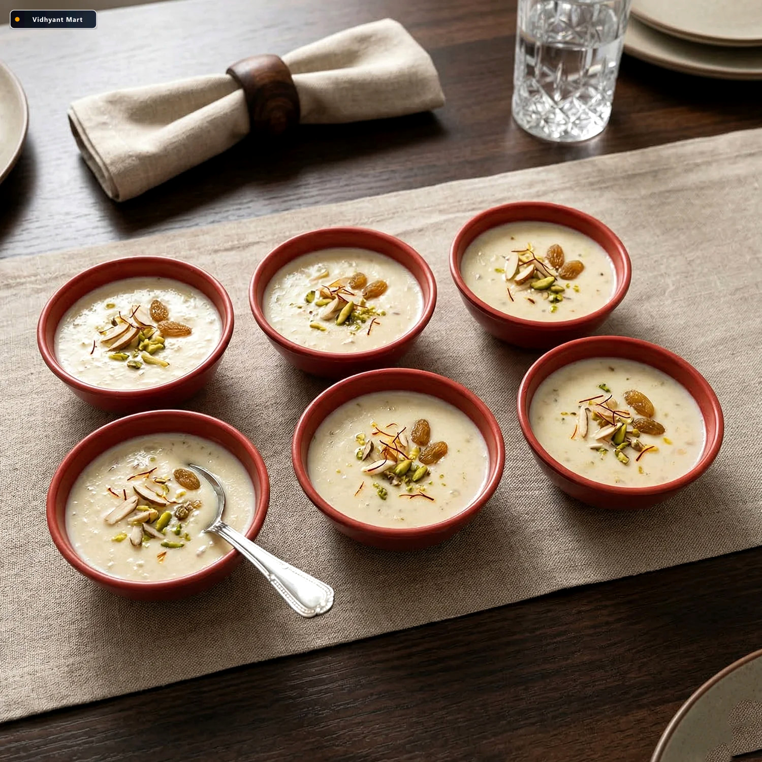 Vidhyant Mart Multipurpose Serving Plate And Bowl Set Durable St 2