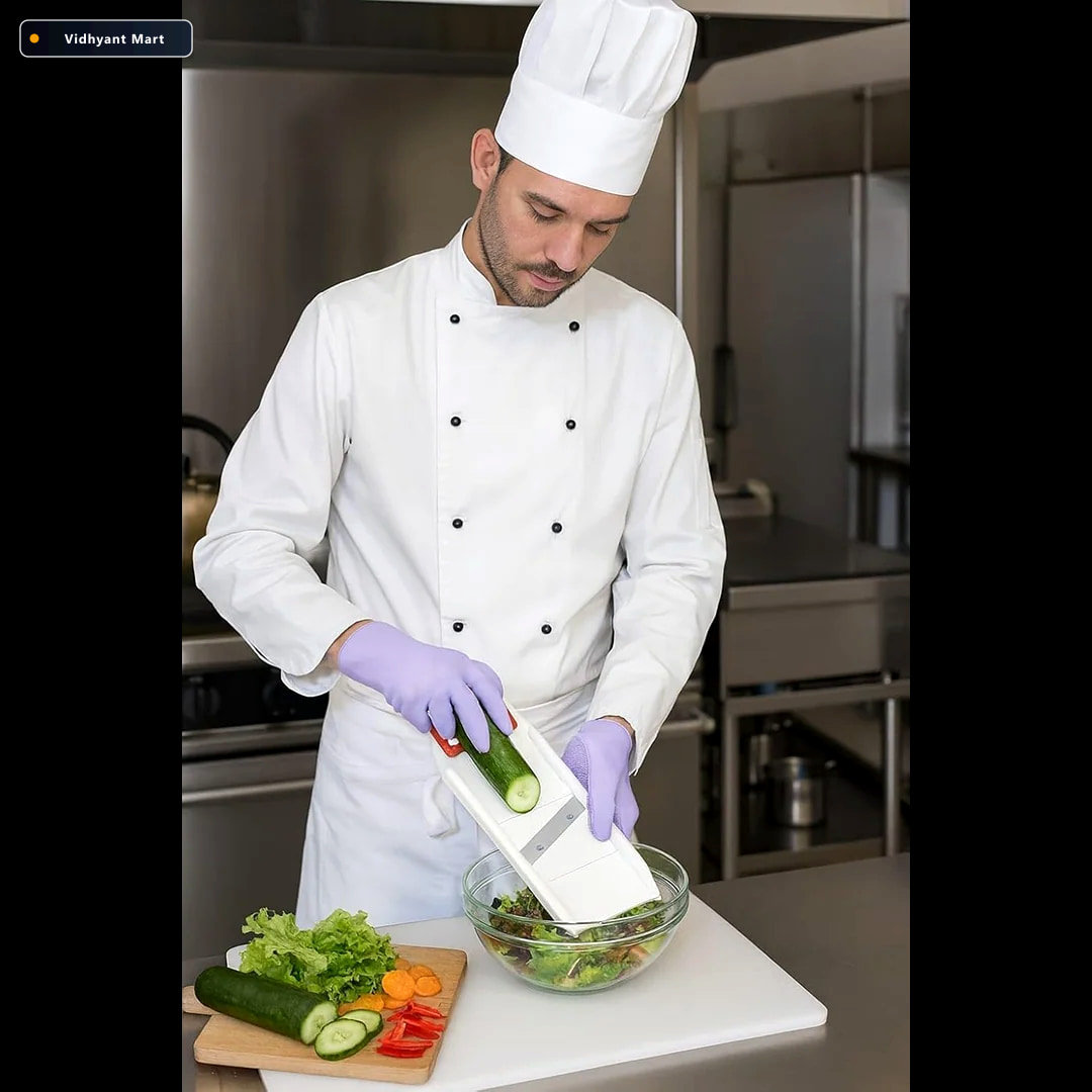 Vidhyant Mart Multipurpose Slicer 6 In 1 Vegetable Grater Quicks 2