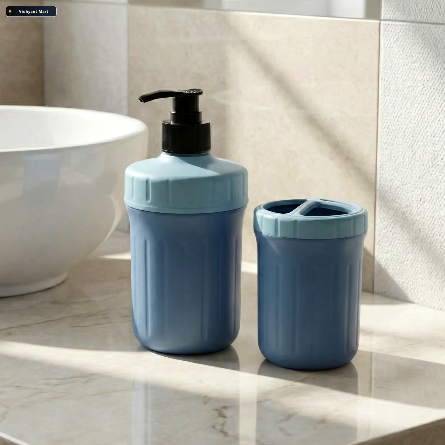 Vidhyant Mart Multipurpose Soap Dispenser With Utility Holder Co 2