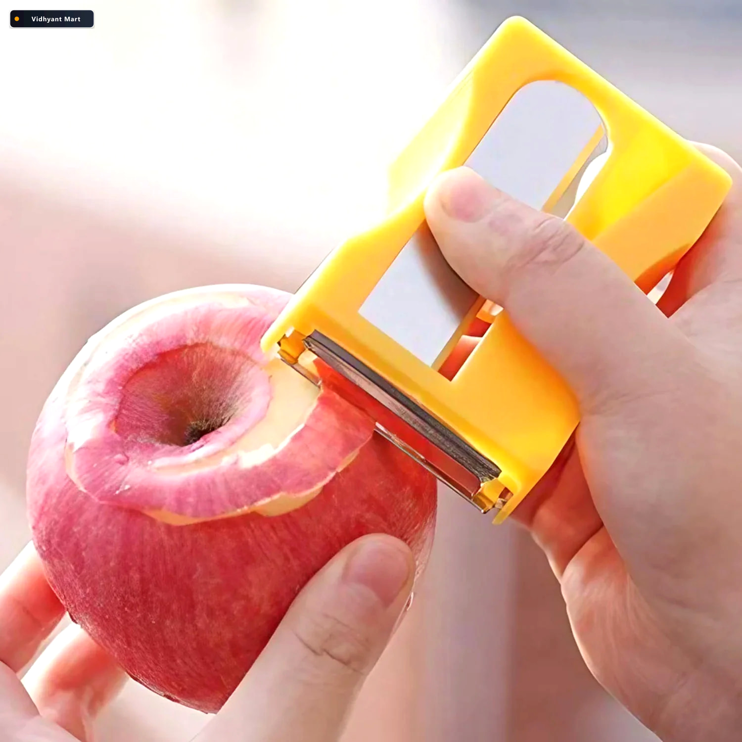 Vidhyant Mart Multipurpose Vegetable Sharpen Peeler Compact Kitc 3