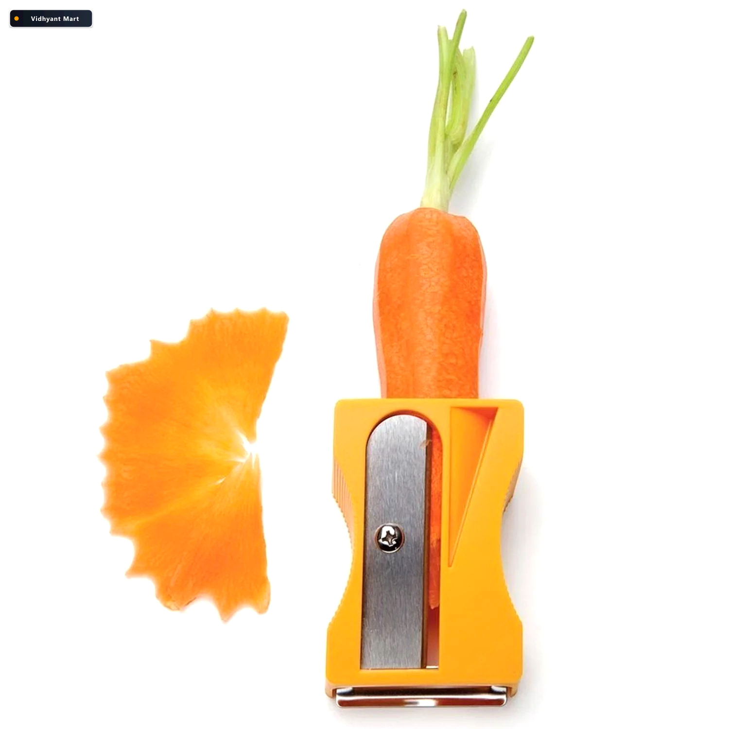 Vidhyant Mart Multipurpose Vegetable Sharpen Peeler Compact Kitc 4