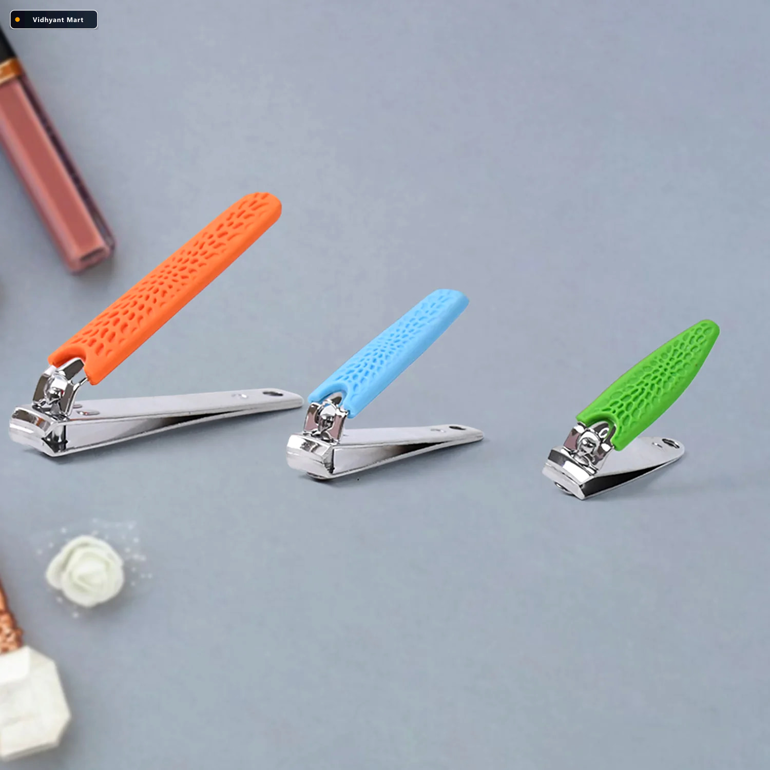 Vidhyant Mart Nail Clipper Set 3 In 1 Stainless Steel Nail Trimm 3