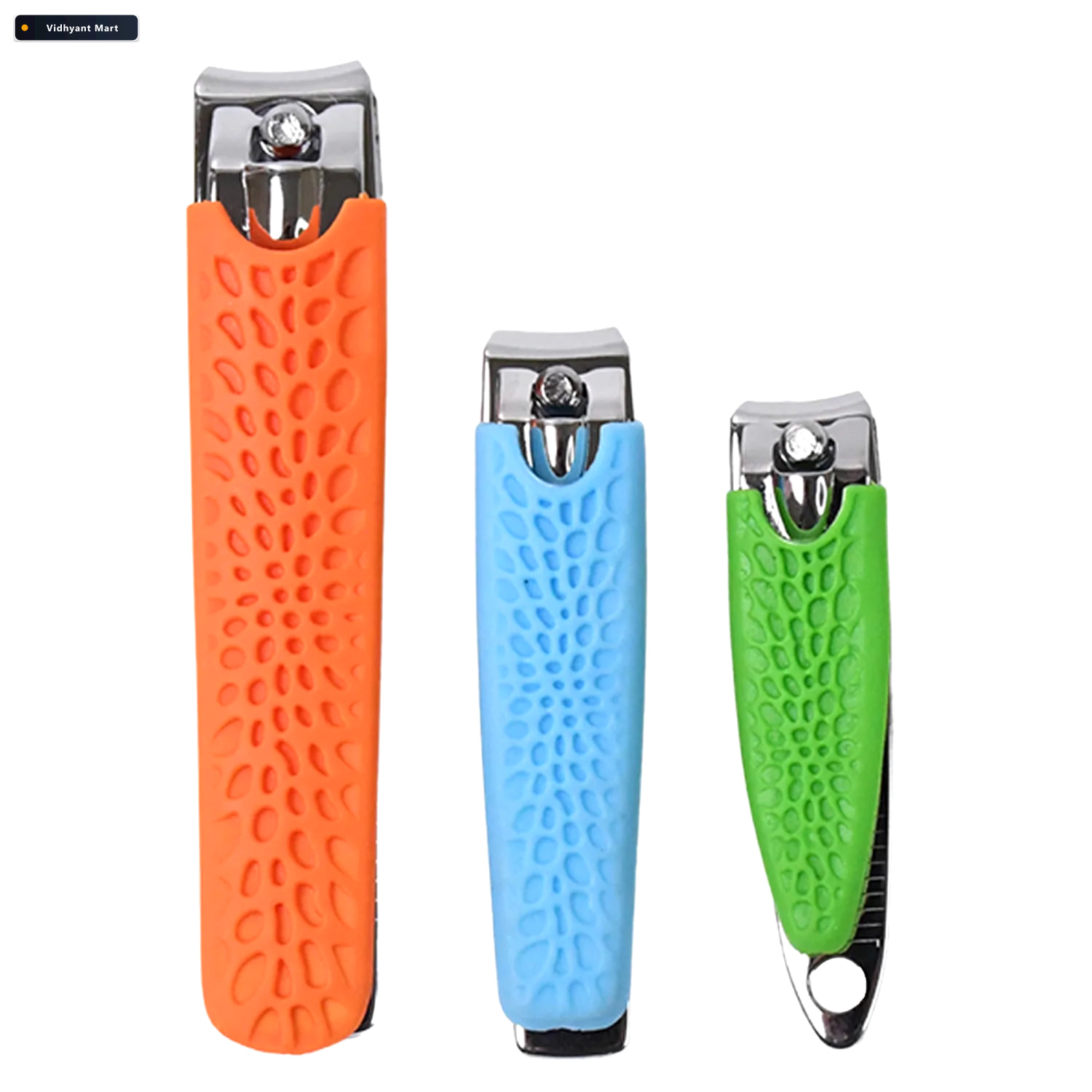 Vidhyant Mart Nail Clipper Set 3 In 1 Stainless Steel Nail Trimm 4