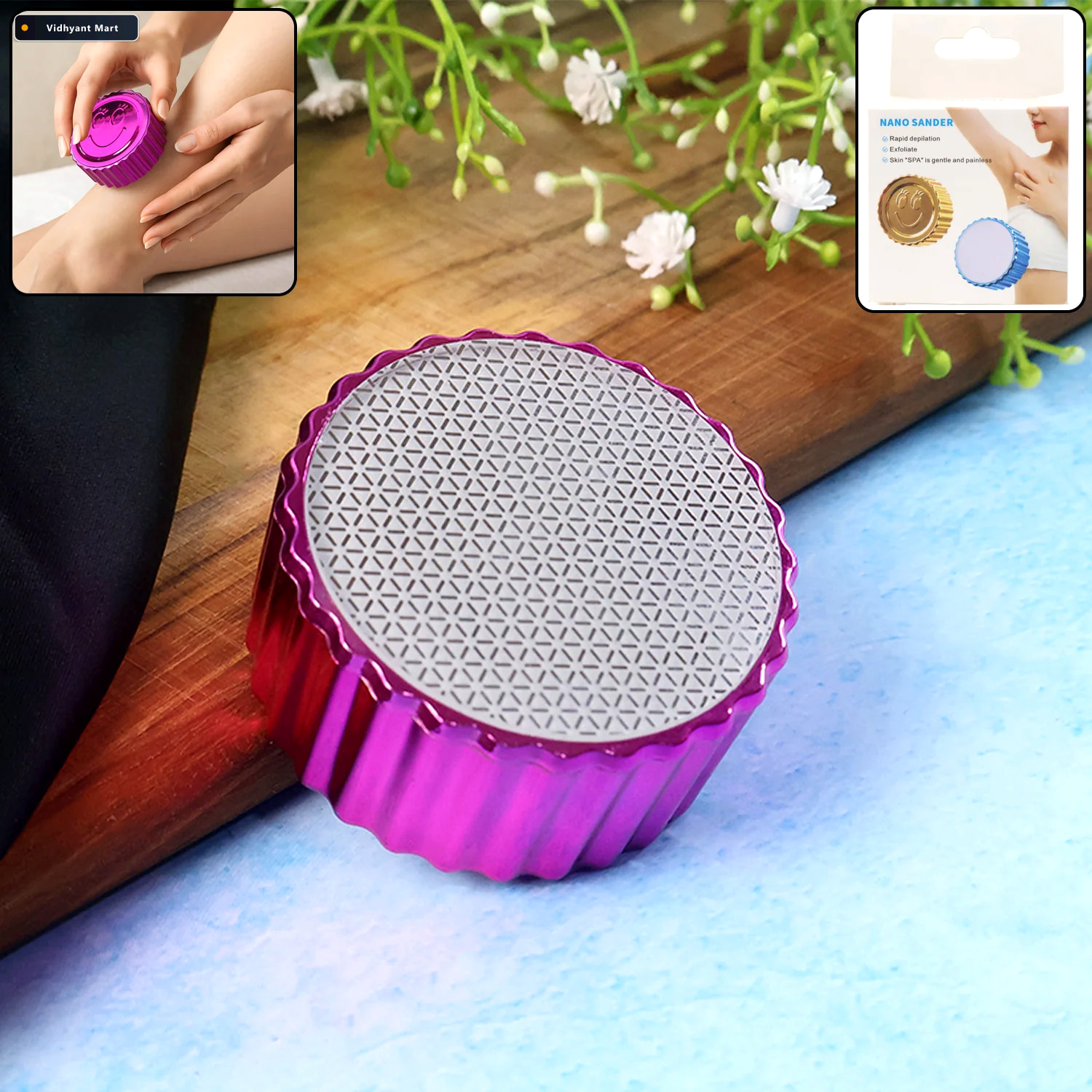 Vidhyant Mart Nano Hair Remover Painless Crystal Hair Eraser For 1