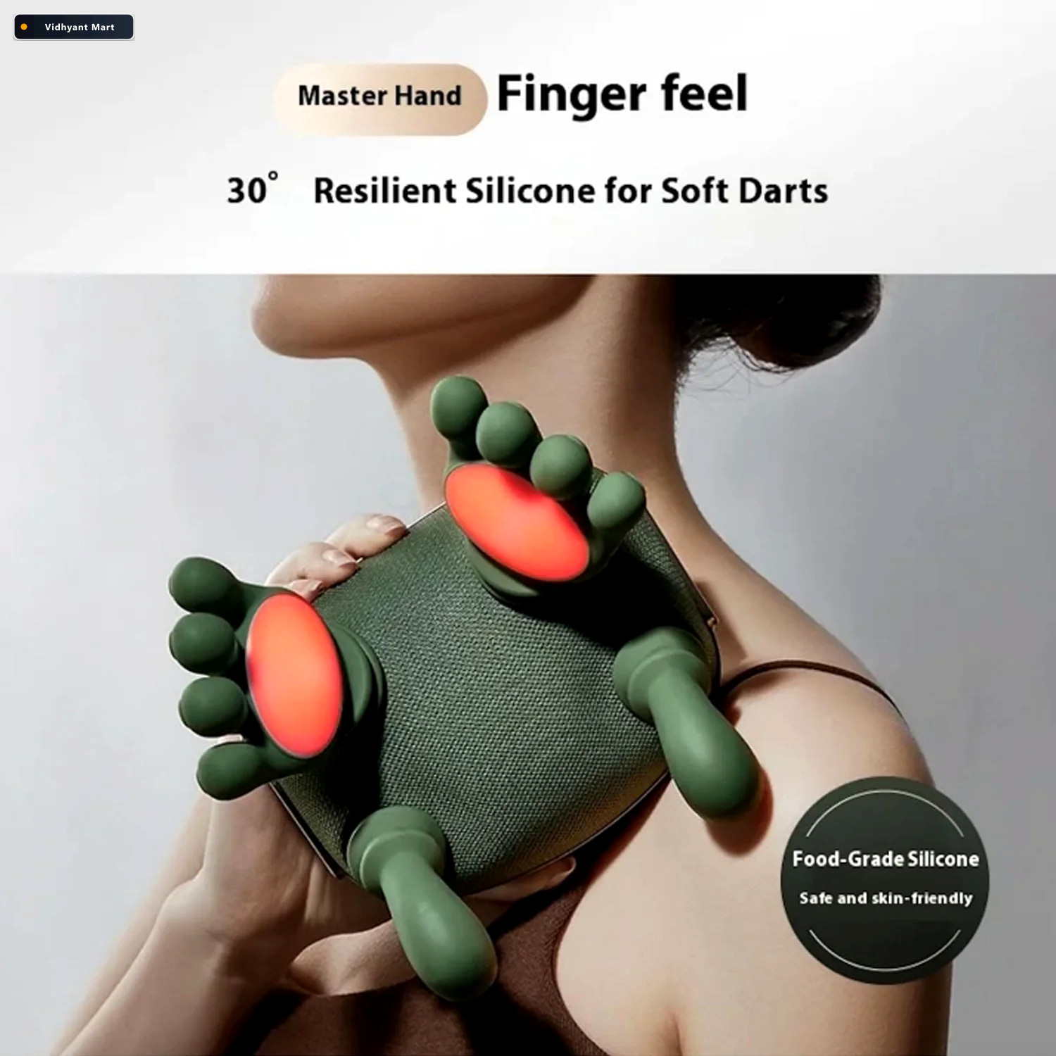 Vidhyant Mart Neck And Shoulder Massager For Men Rechargeable Kn 2
