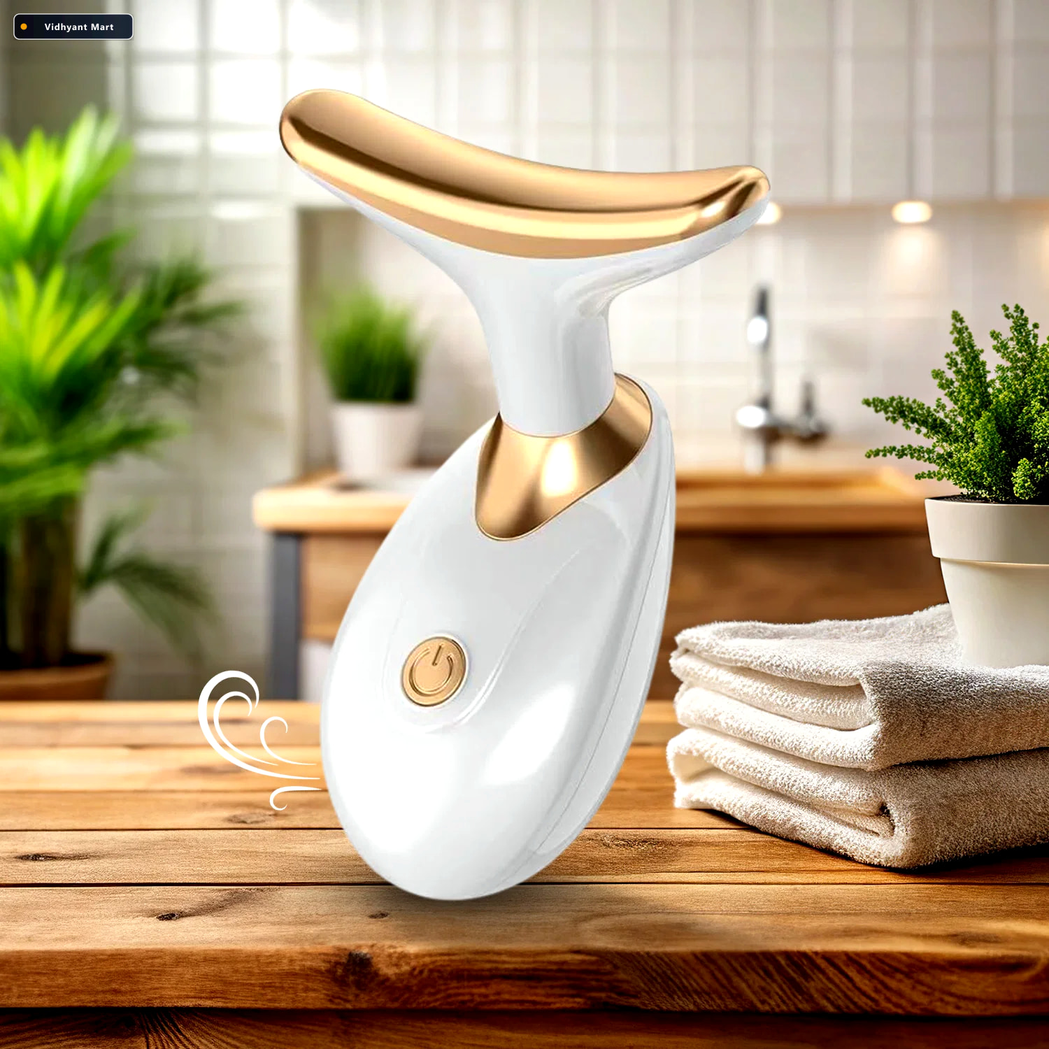 Vidhyant Mart Neck Face Massager Skin Firming Wrinkle Removal Ve 1