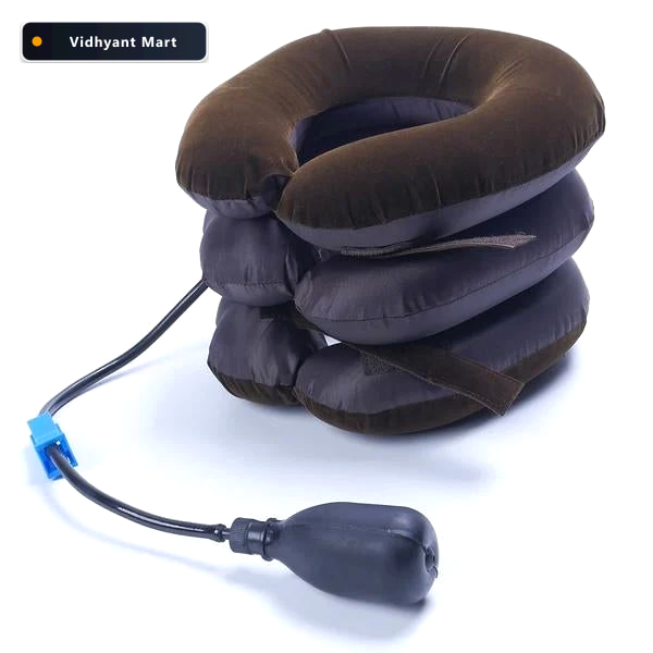 Vidhyant Mart Neck Traction Pillow Adjustable Support For Neck P 4