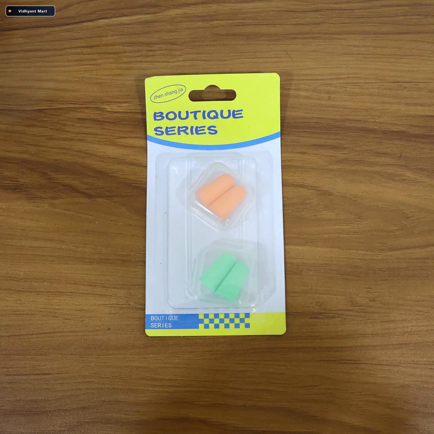 Vidhyant Mart Noise Reduction Foam Ear Plugs Soft Reusable 2 Pai 2
