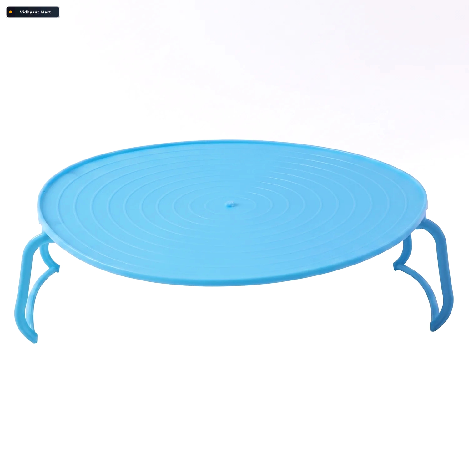 Vidhyant Mart Non Slip Plastic Microwave Tray Even Heating Stabl 3