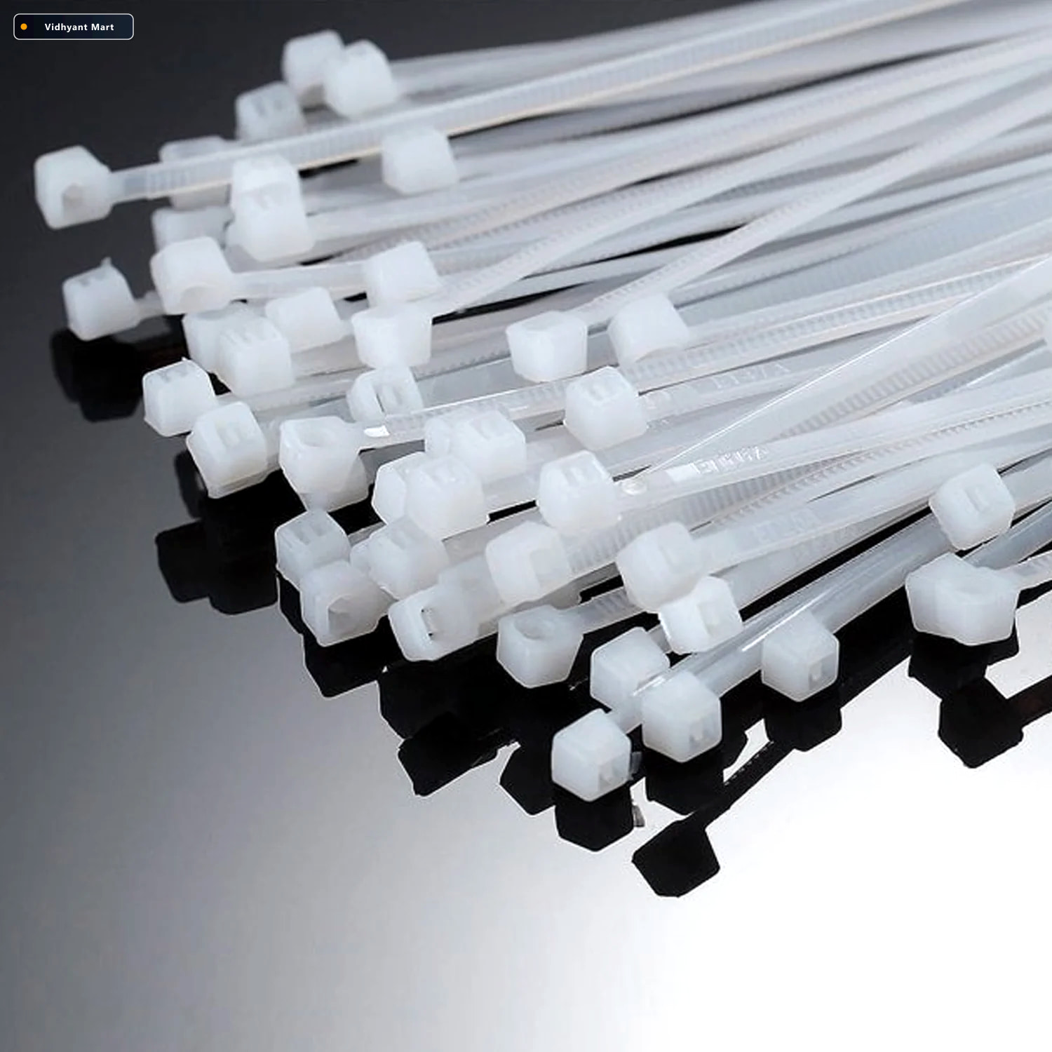 Vidhyant Mart Nylon Cable Ties 6 Inch Heavy Duty Self Locking In 2