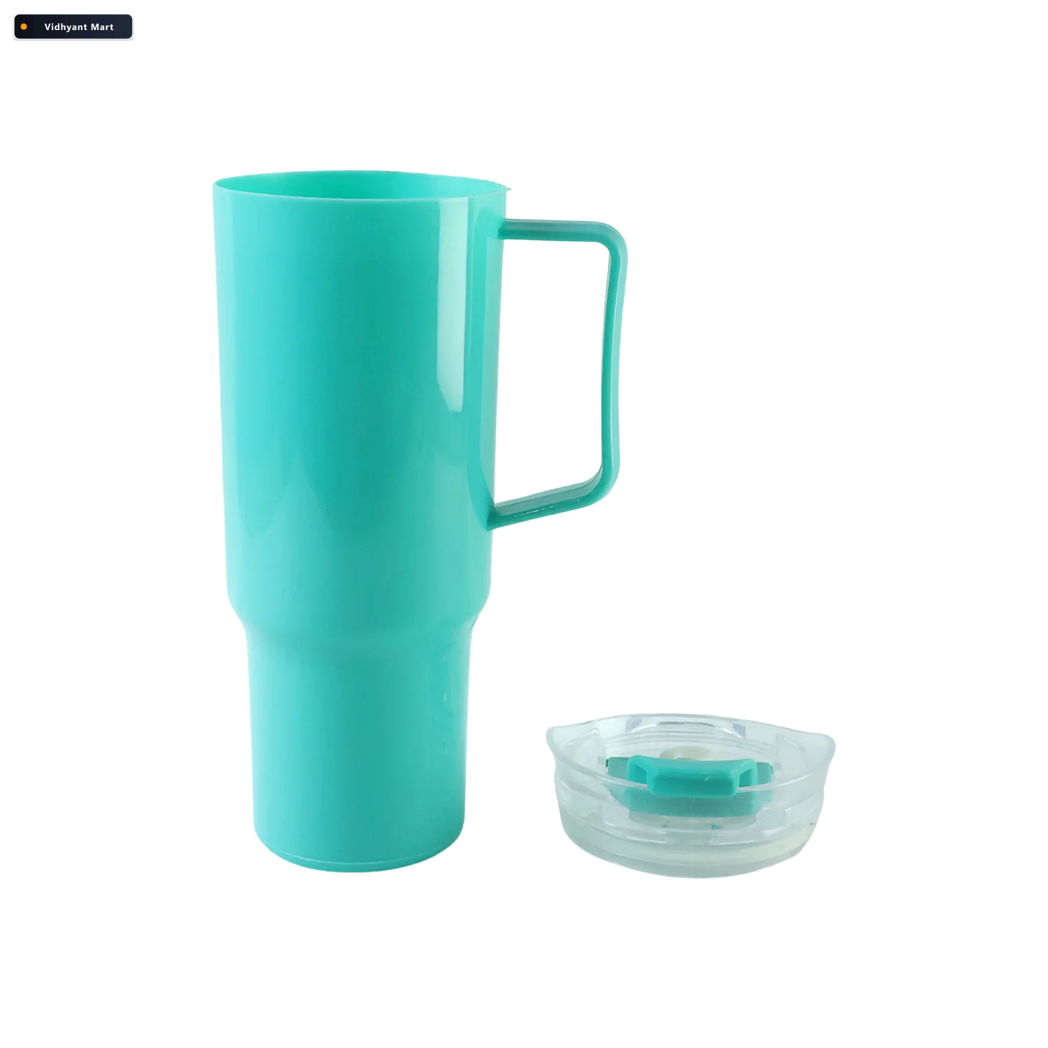 Vidhyant Mart Office Desk Tumbler 1800 Ml With Handle And Straw 3
