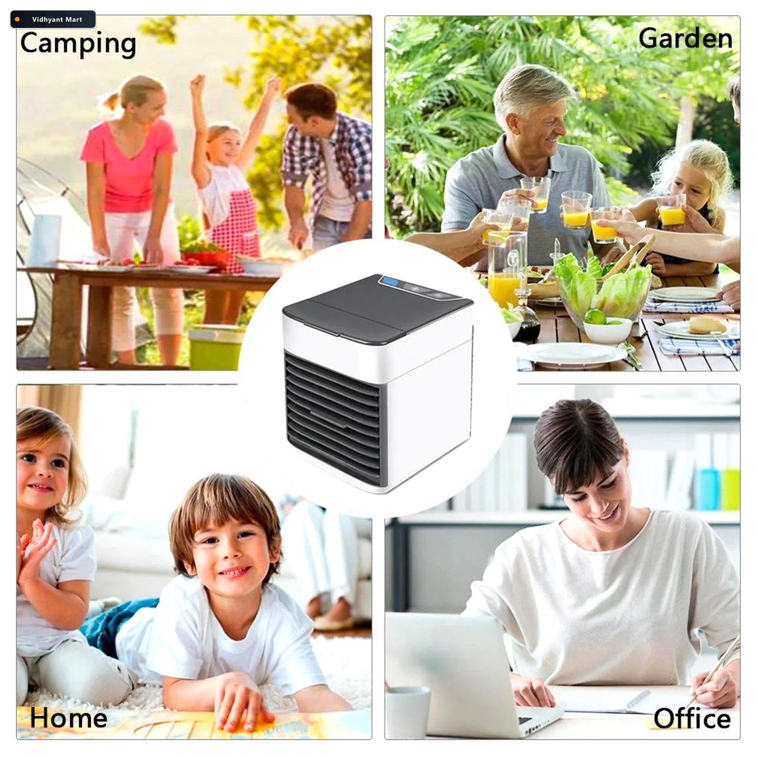 Vidhyant Mart Office Essentials Combo Set Mini Air Cooler Water 3
