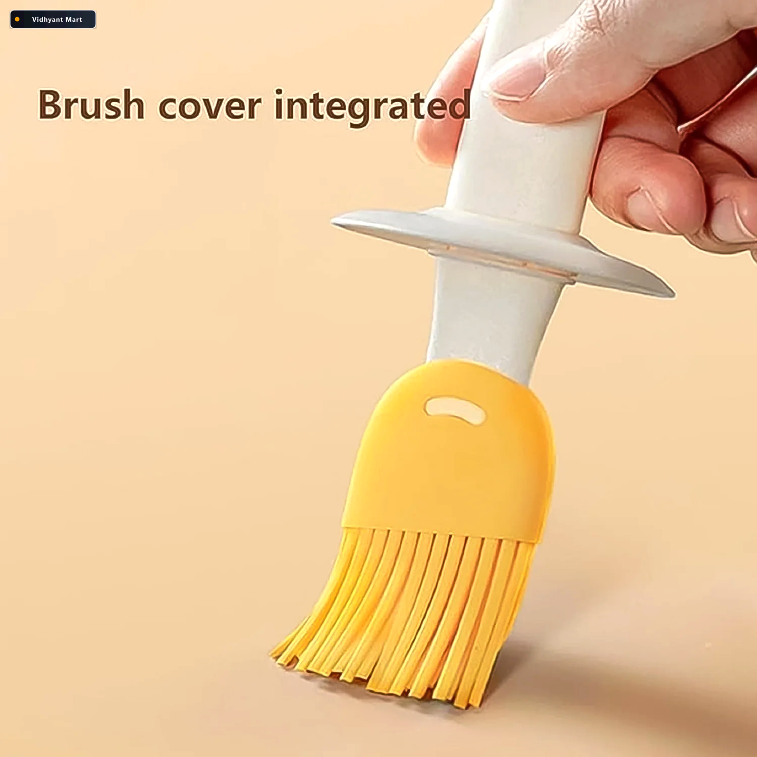 Vidhyant Mart Oil Dispenser Bottle 2 In 1 With Silicone Brush Ow 3