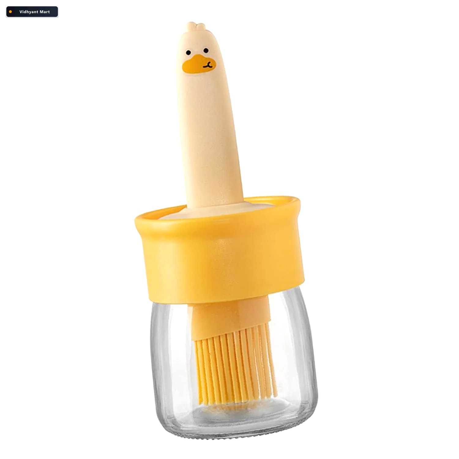 Vidhyant Mart Oil Dispenser Bottle 2 In 1 With Silicone Brush Ow 4