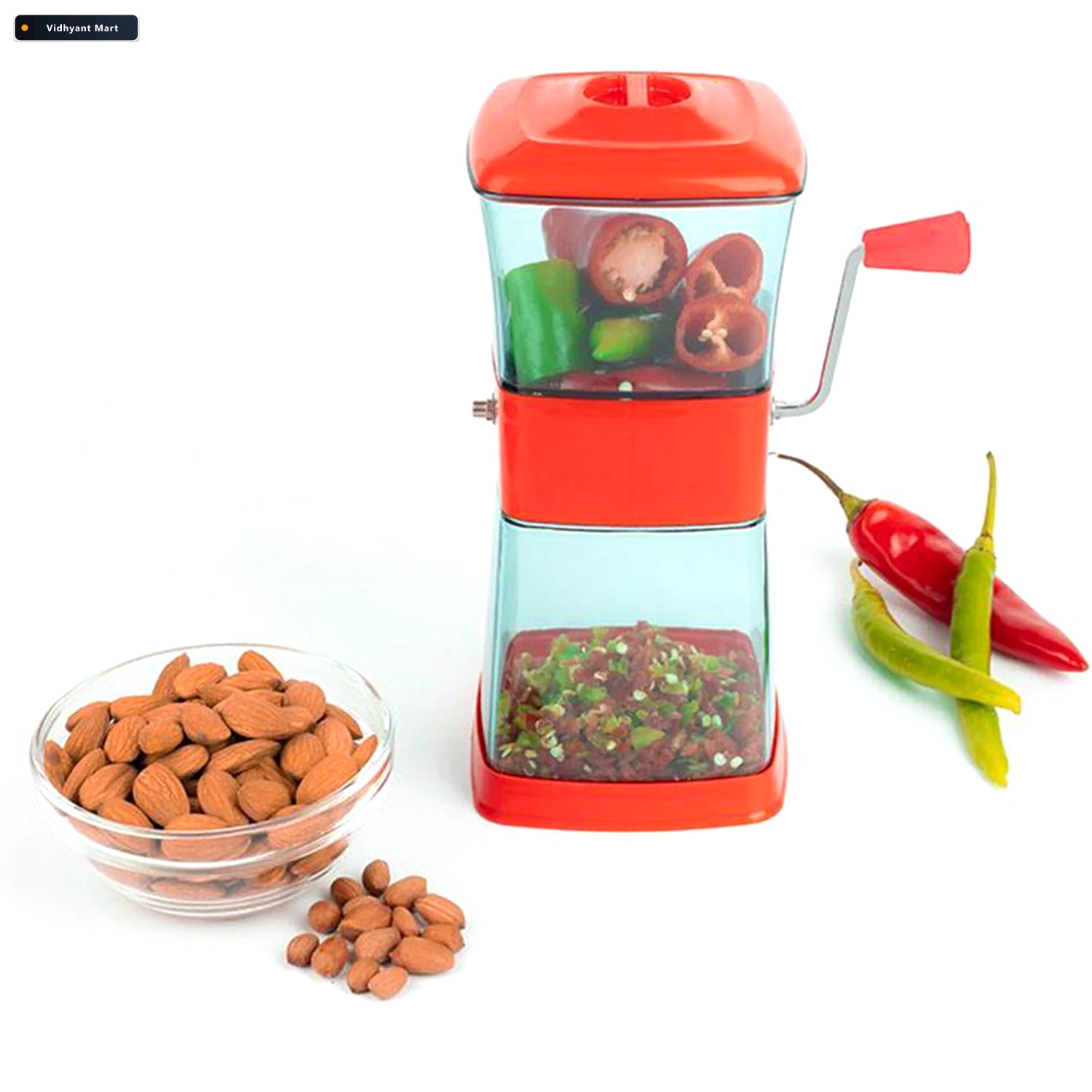 Vidhyant Mart Onion Chopper Stainless Steel Vegetable Cutter Mai 1