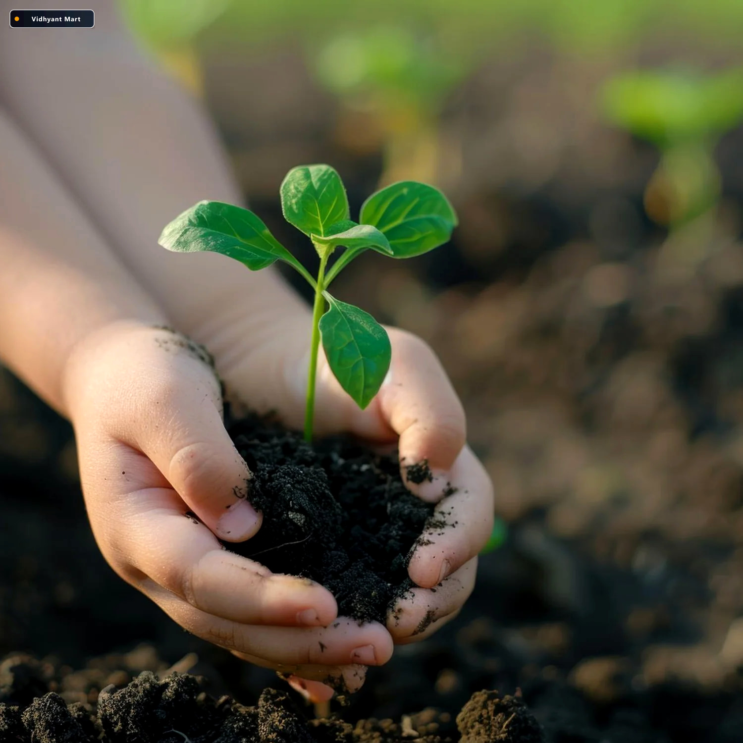 Vidhyant Mart Organic Vermicompost 1 Kg Black Soil Manure For Pl 2