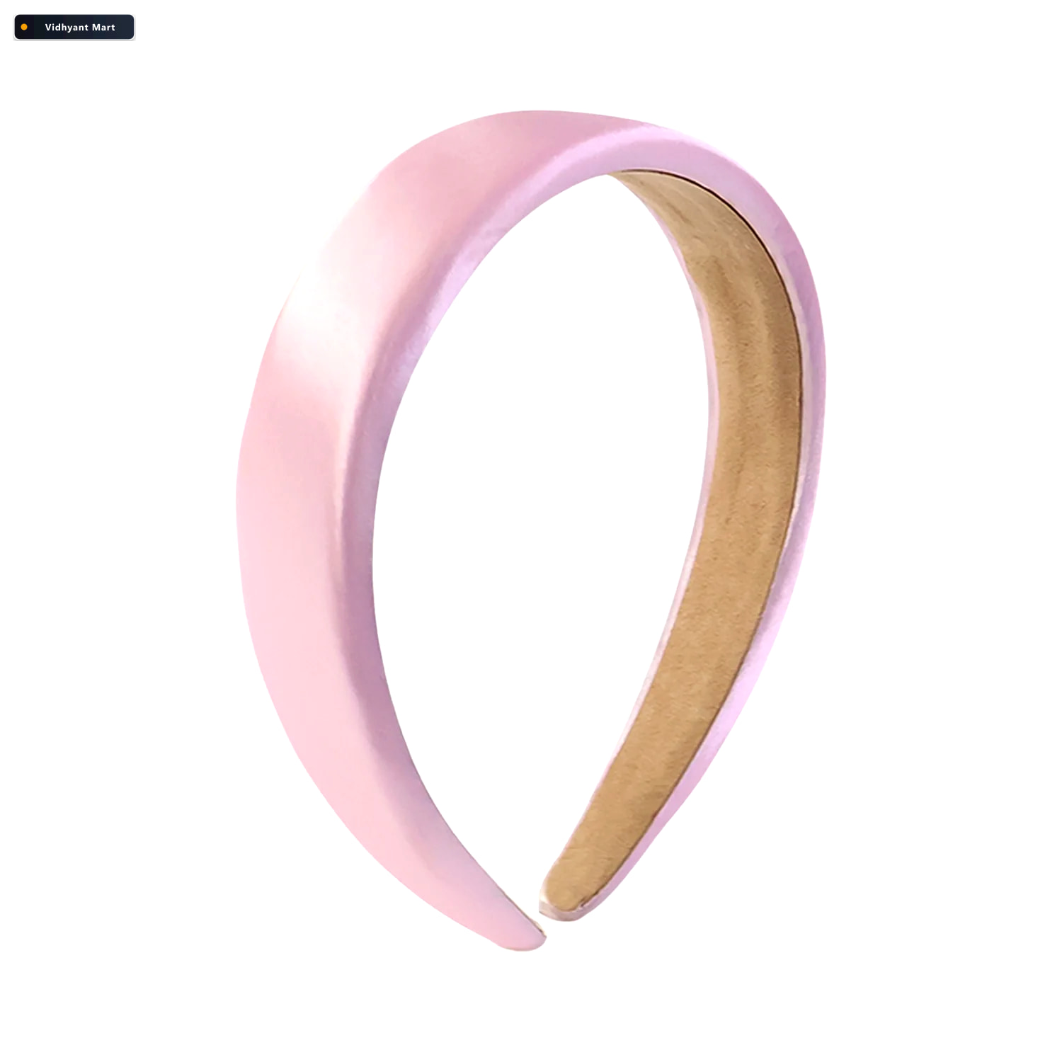 Vidhyant Mart Padded Satin Hairband Comfortable Stylish Accessor 4