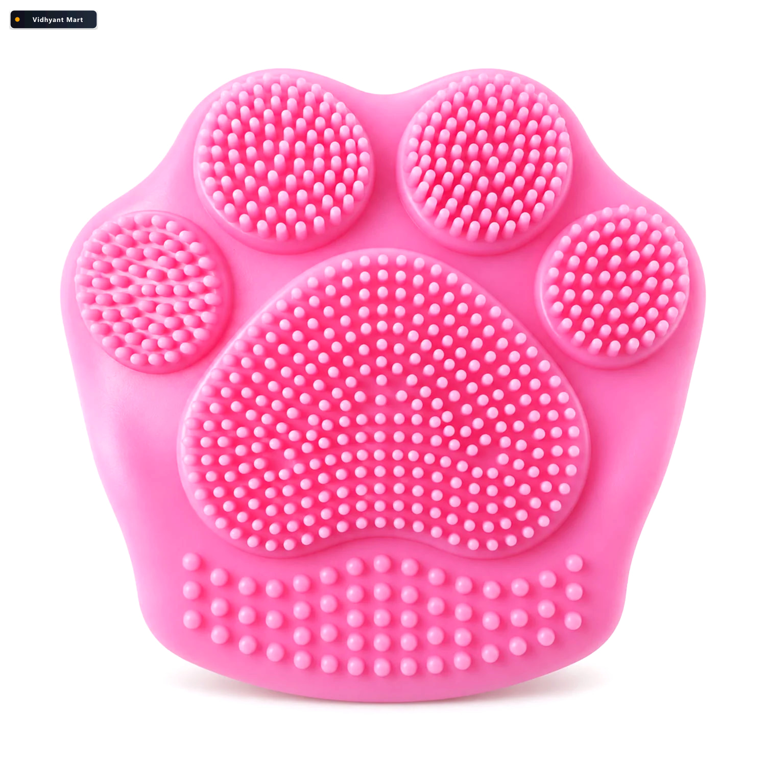 Vidhyant Mart Paw Shape Face Wash Scrubber For Daily Skin Care A 2