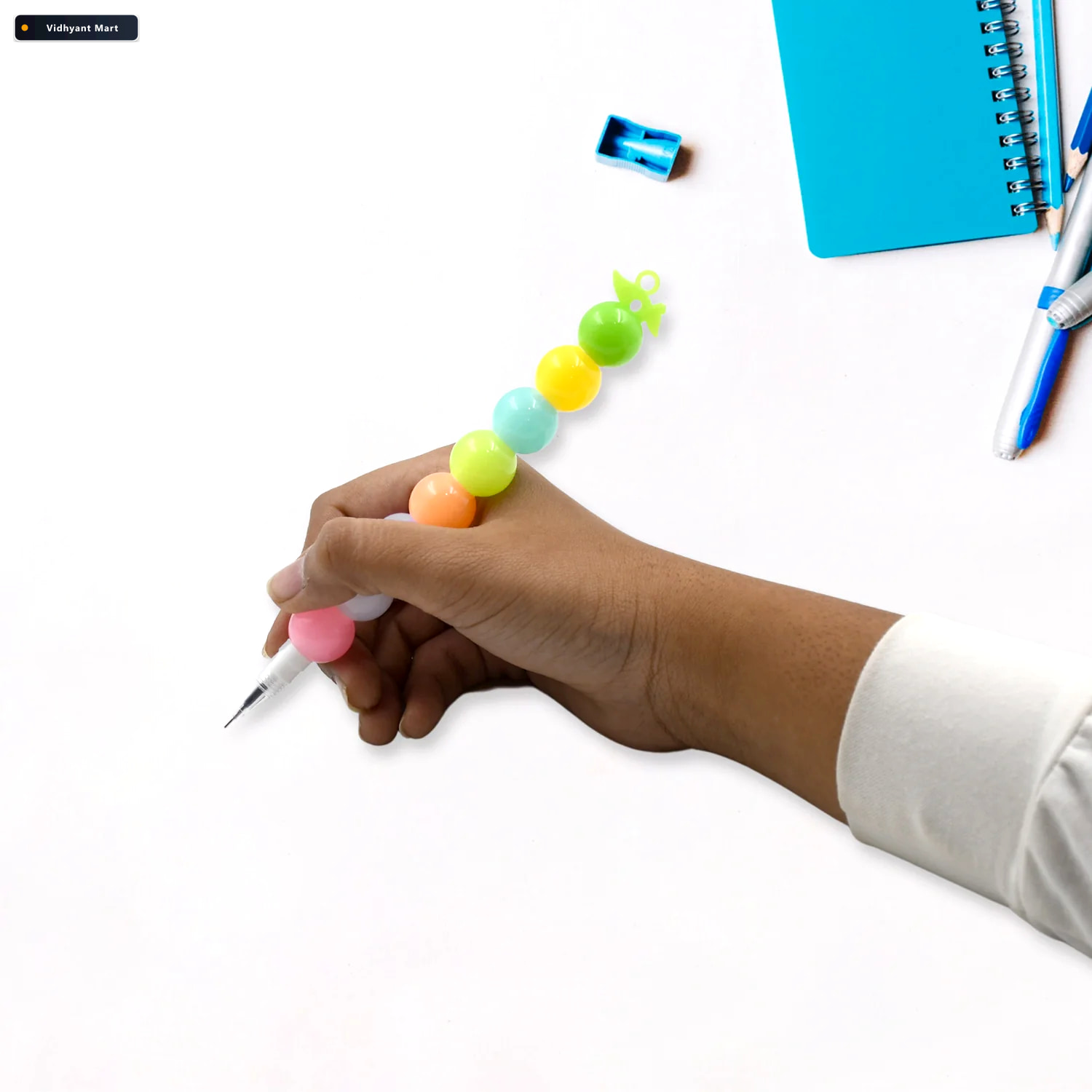 Vidhyant Mart Pearl Gel Pen Set Multicolor Moti Pens For Kids 12 2