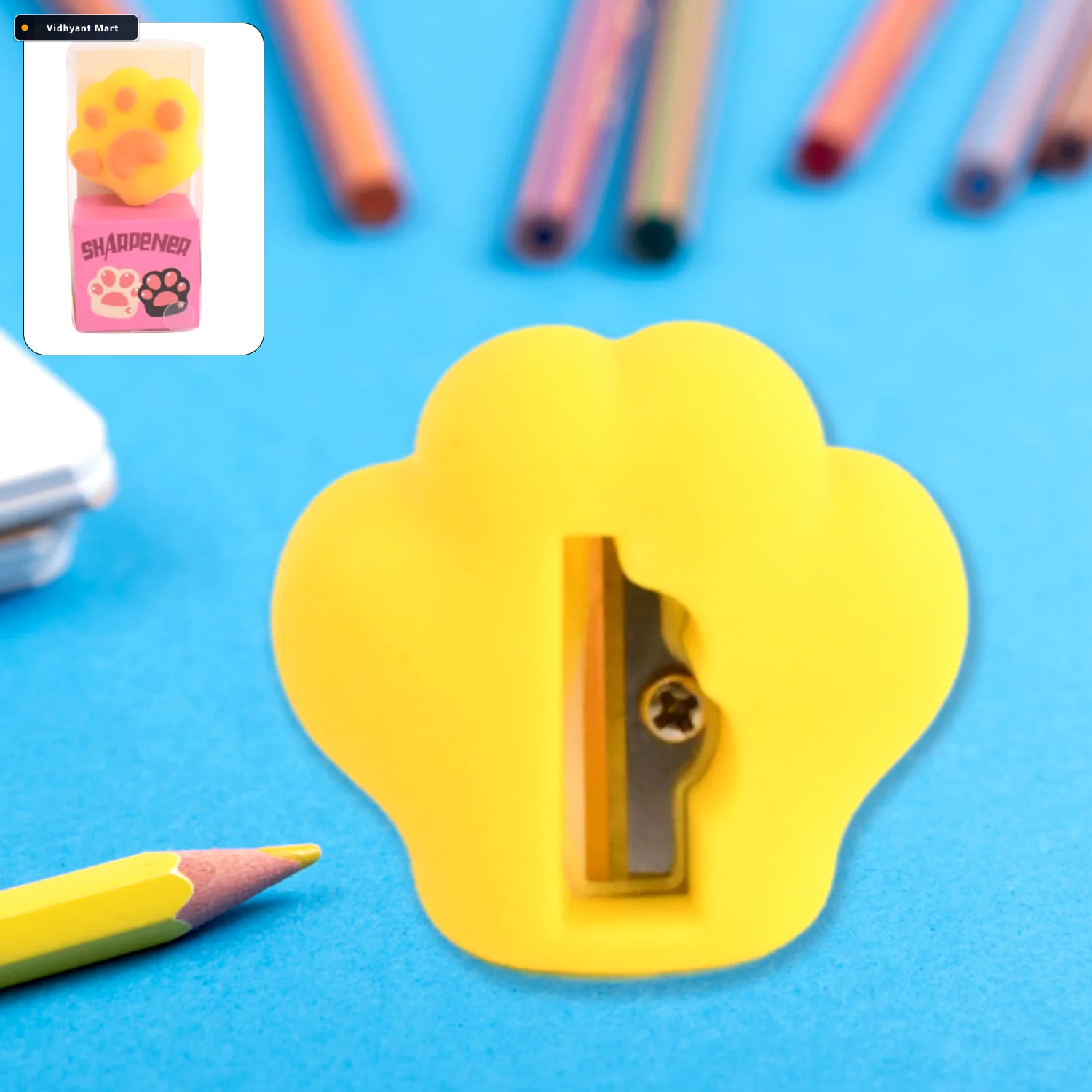 Vidhyant Mart Pencil Sharpener For Kids 2 In 1 Sharpener And Era 2