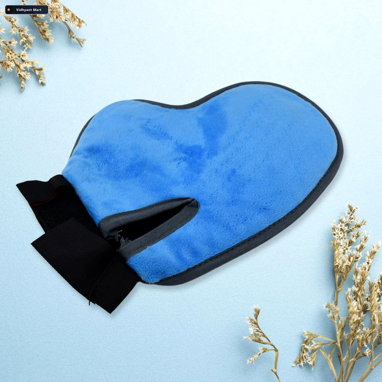 Vidhyant Mart Pet Grooming Glove Gentle Deshedding Massage Tool 3