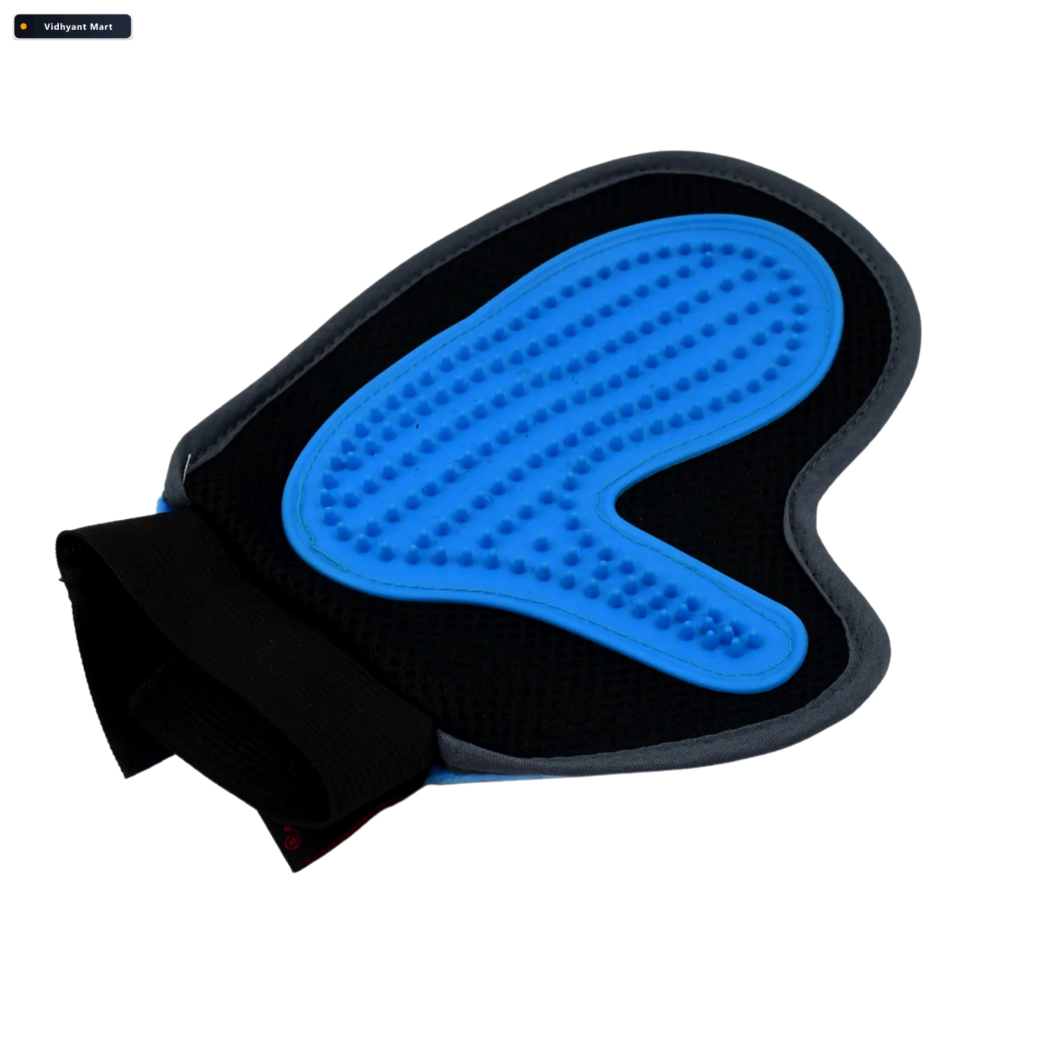 Vidhyant Mart Pet Grooming Glove Gentle Deshedding Massage Tool 4