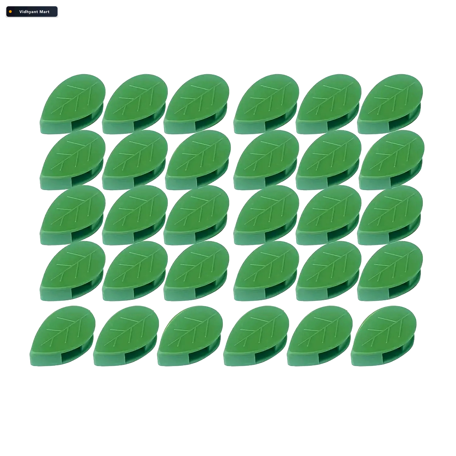 Vidhyant Mart Plant Climbing Clips Self Adhesive Leaf Design Ind 3
