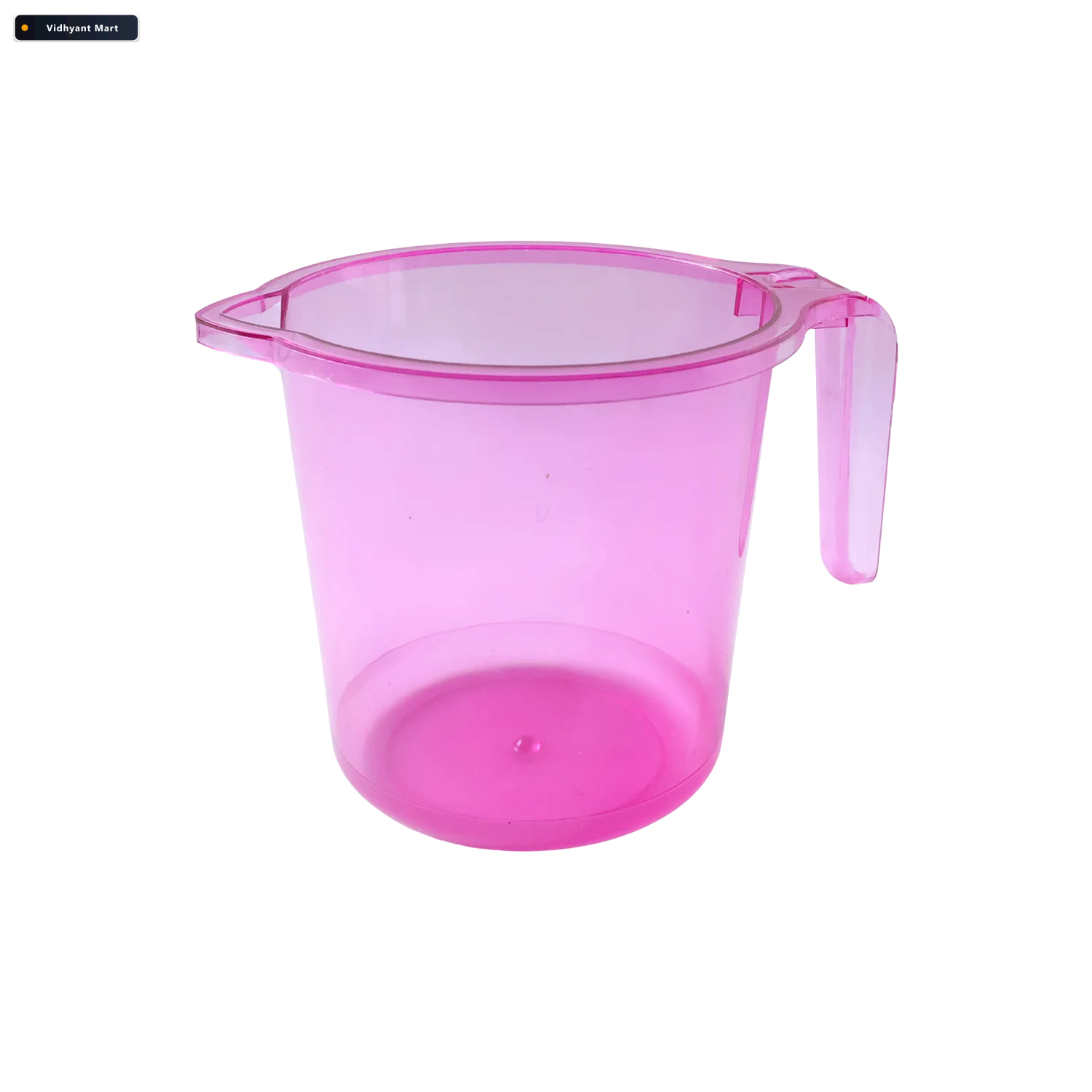 Vidhyant Mart Plastic Bathroom Mug Durable Bpa Free Stylish Pack 4