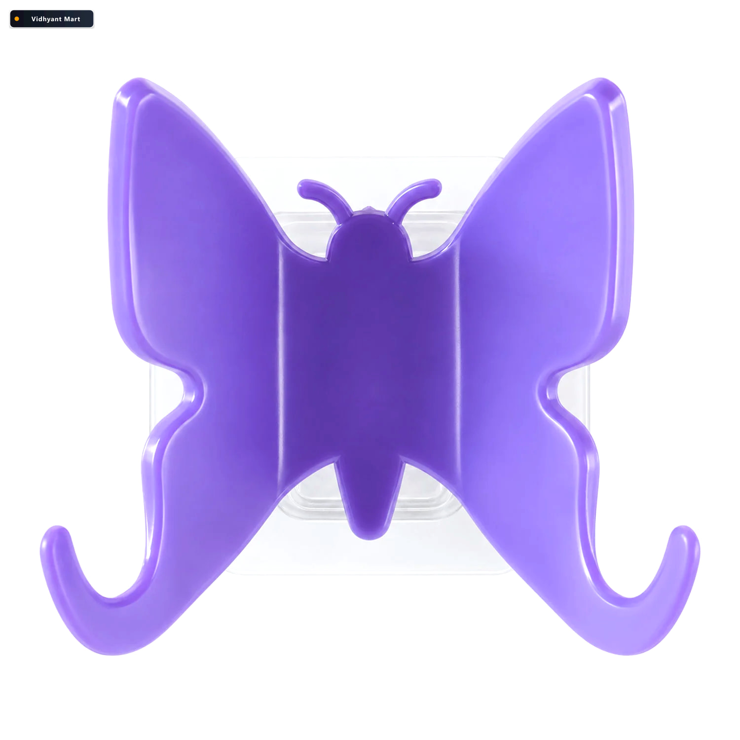 Vidhyant Mart Plastic Butterfly Self Adhesive Wall Hook With Dua 4