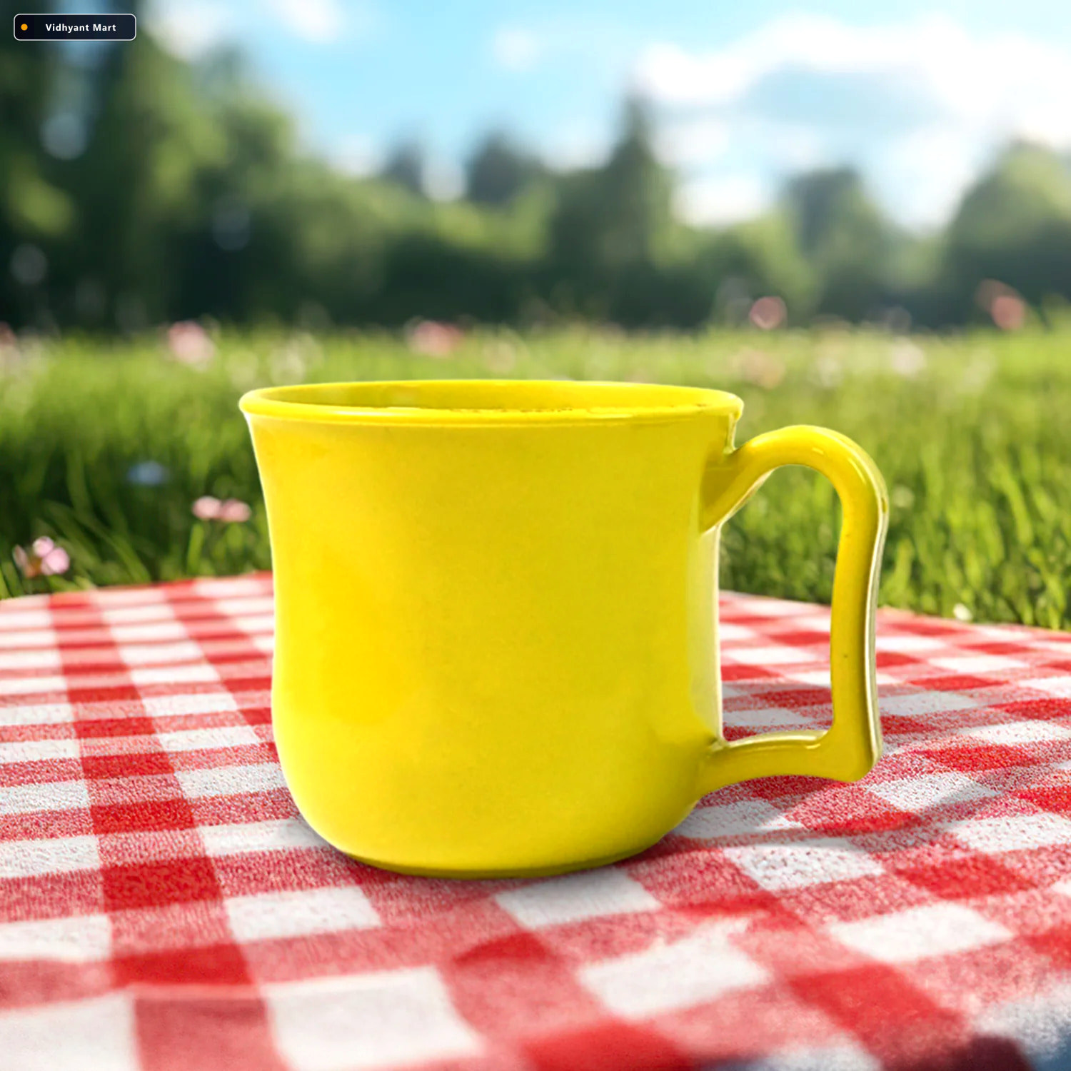 Vidhyant Mart Plastic Coffee Mug Unbreakable Lightweight Mug Wal 1