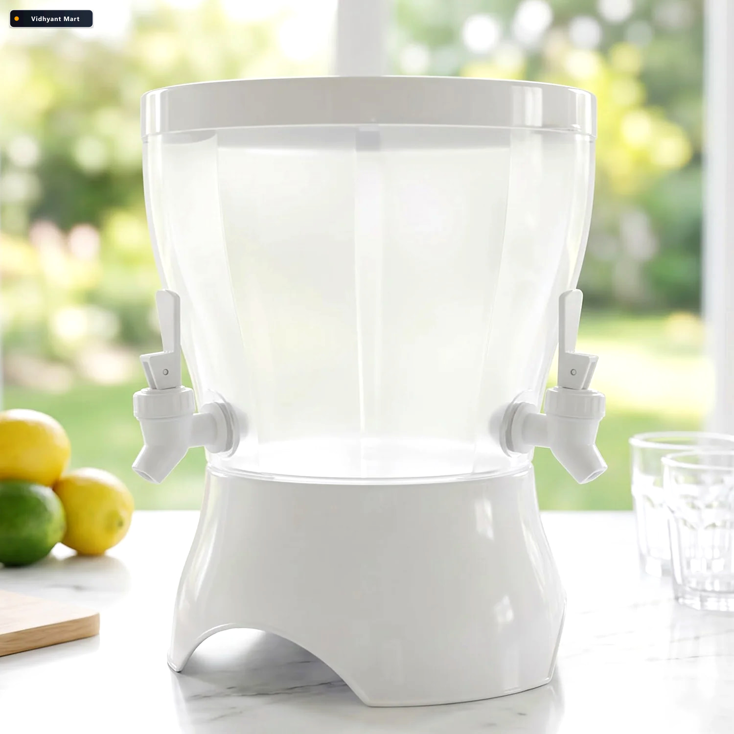 Vidhyant Mart Plastic Cold Water Storage Dispenser Kettle With D 3