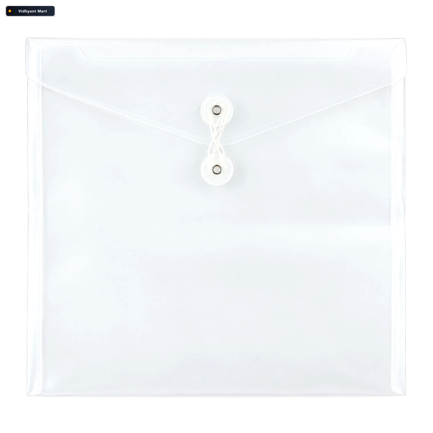 Vidhyant Mart Plastic Document File Folder With String Closure F 4