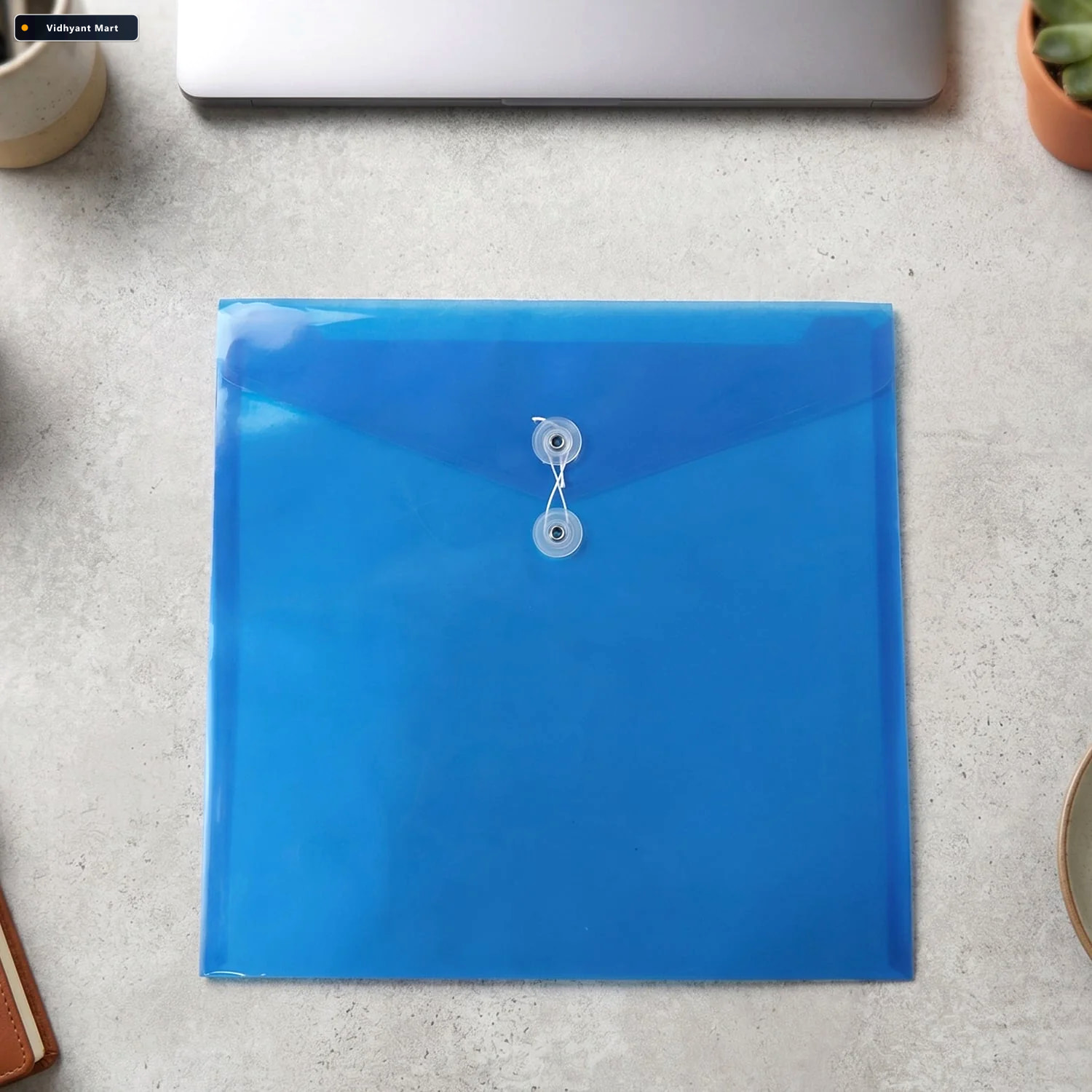 Vidhyant Mart Plastic Document Folder Waterproof A4 File Organiz 3