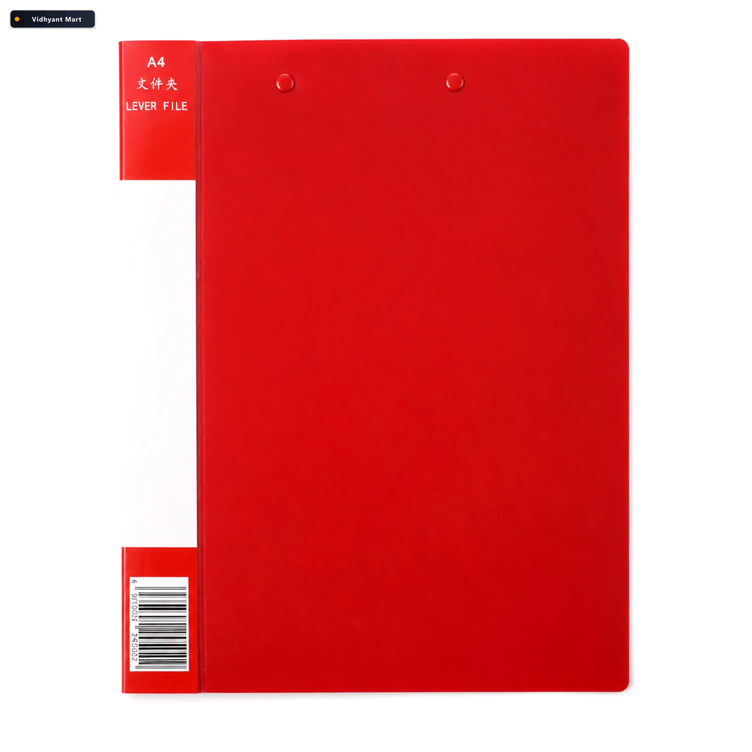 Vidhyant Mart Plastic Double Clip File Folder For Secure Office 4
