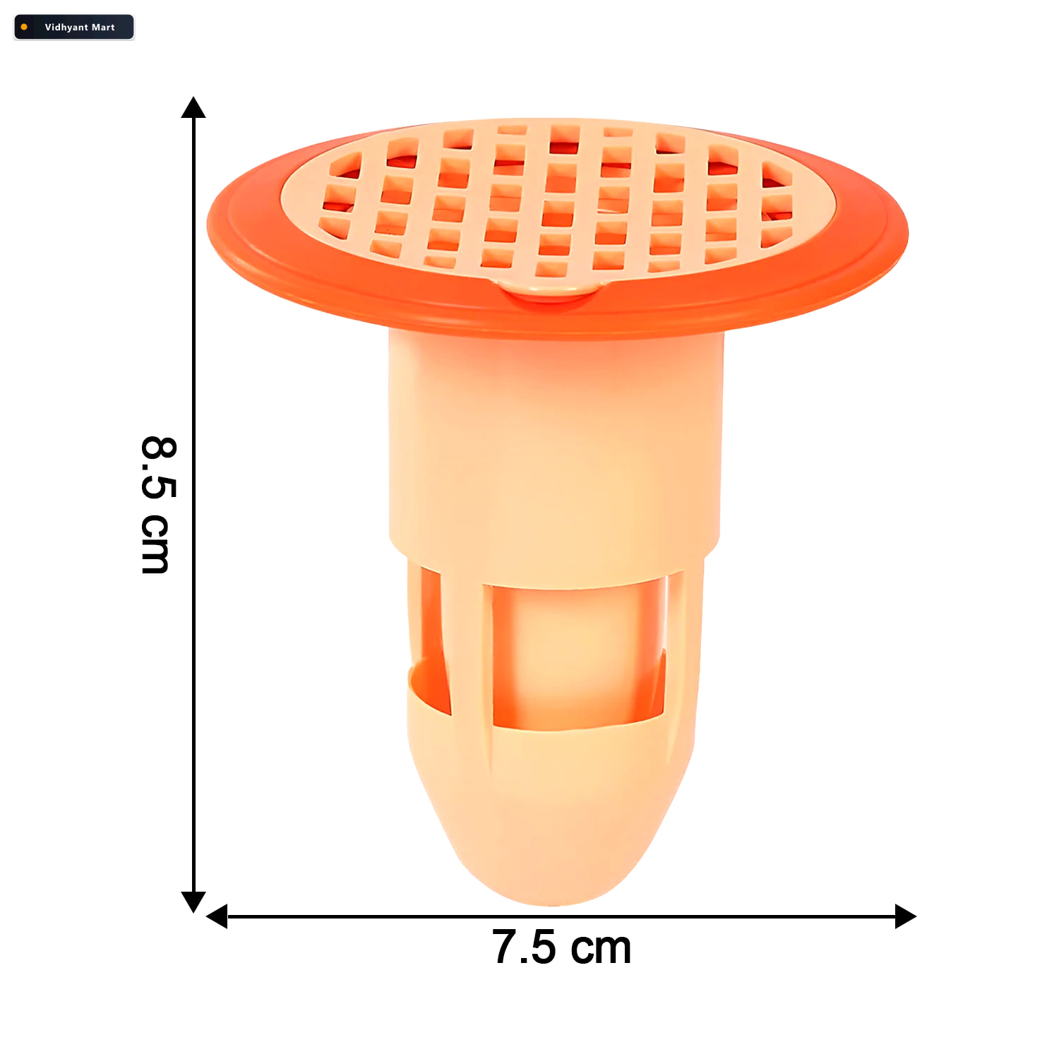 Vidhyant Mart Plastic Drain Strainer Efficient Hair Catcher For 2