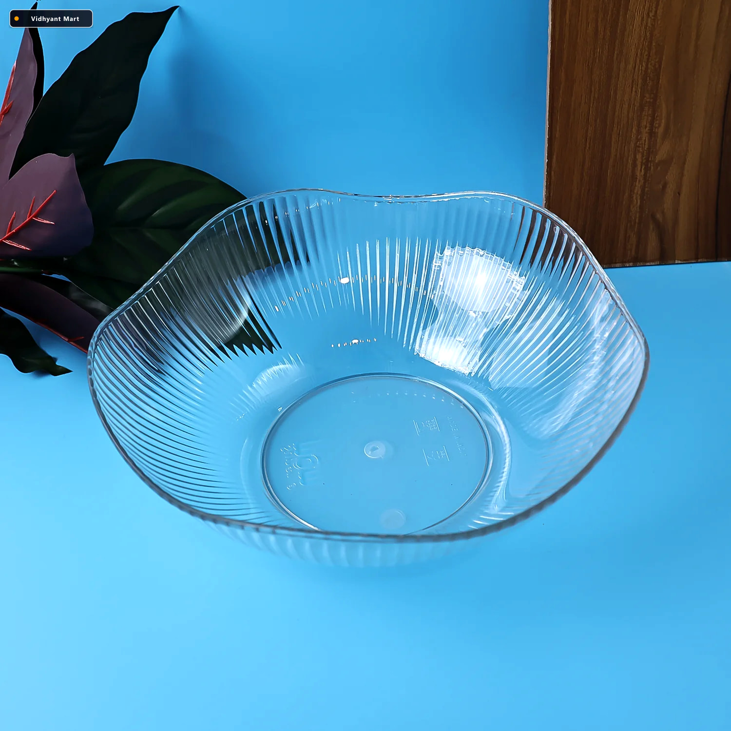 Vidhyant Mart Plastic Fruit Storage Basket Durable Elegant Rippl 2