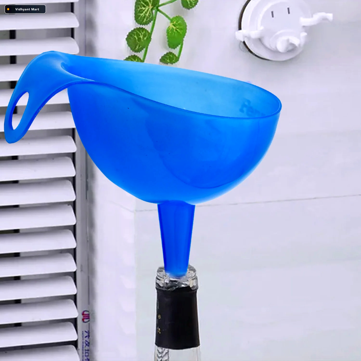 Vidhyant Mart Plastic Funnel Food Grade Kitchen Pouring Tool Vas 4