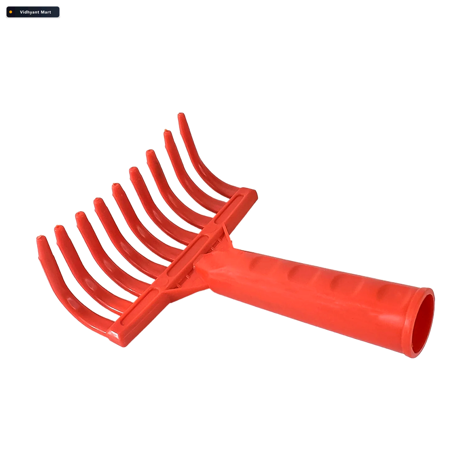 Vidhyant Mart Plastic Garden Hand Rake Lightweight 9 Tooth Culti 4