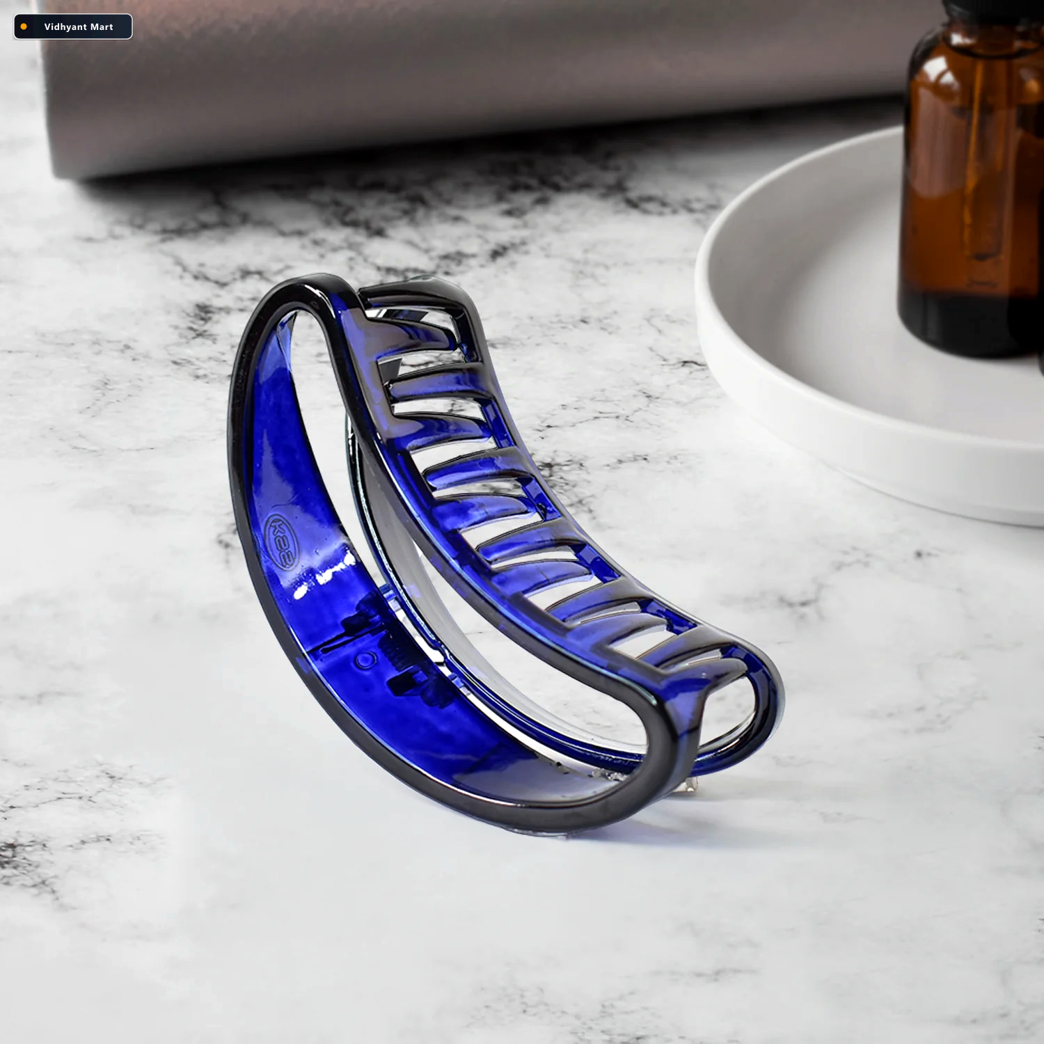 Vidhyant Mart Plastic Hair Clamp Grip Durable Matte Finish Barre 1