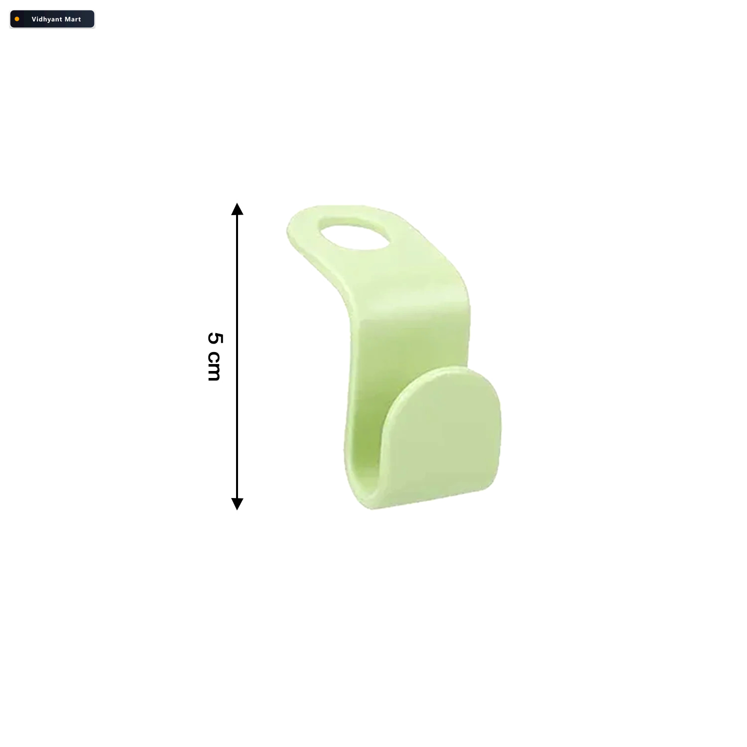 Vidhyant Mart Plastic Hanger Hooks Space Saving Closet Organizer 2