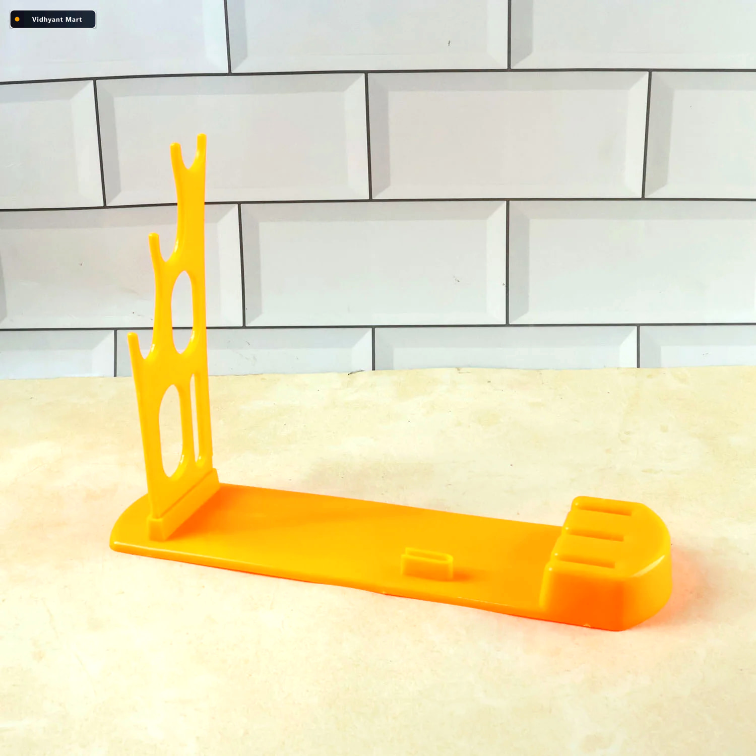 Vidhyant Mart Plastic Kitchen Knife Stand Durable Space Saving C 2
