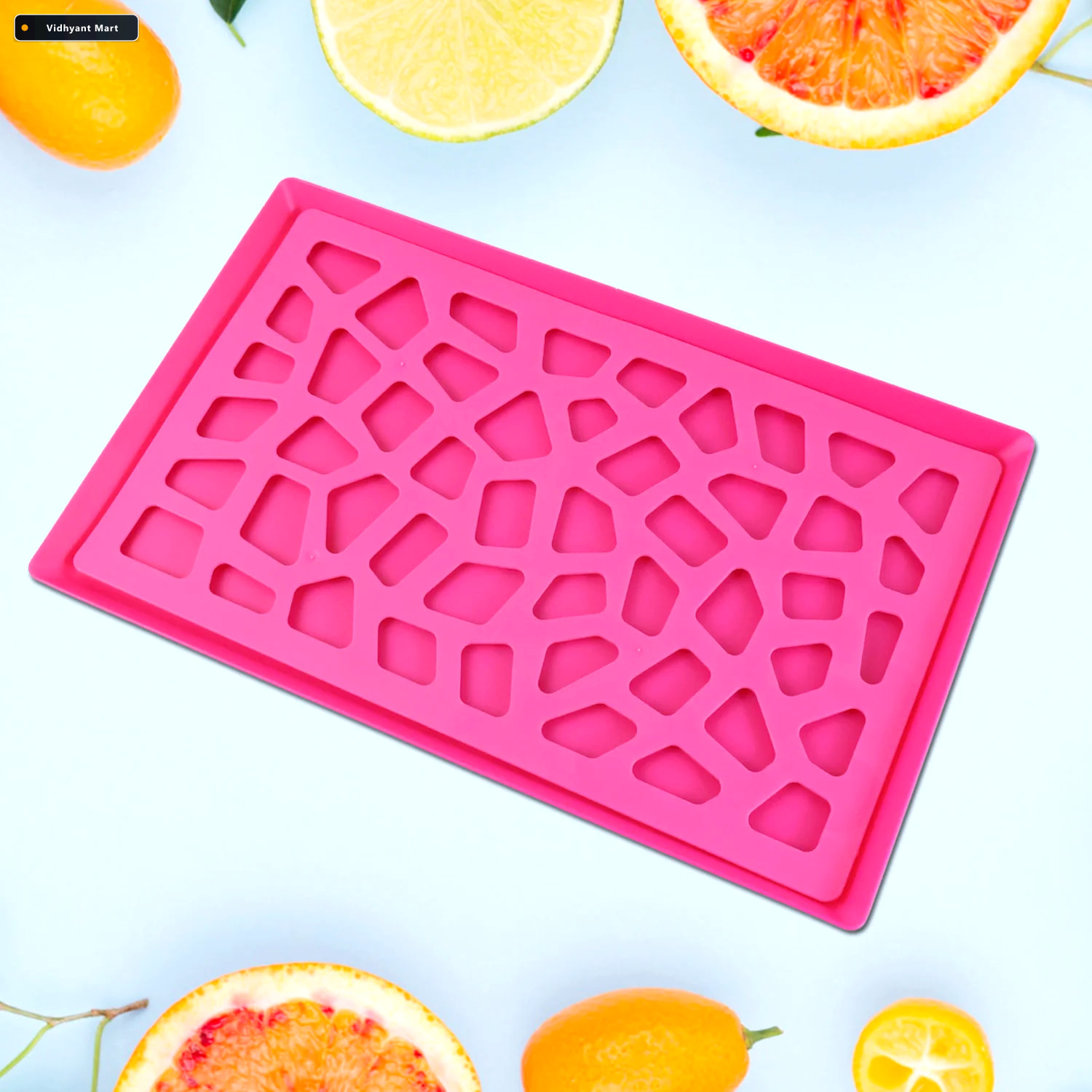 Vidhyant Mart Plastic Kitchen Tray Durable Modern Hollow Design 3