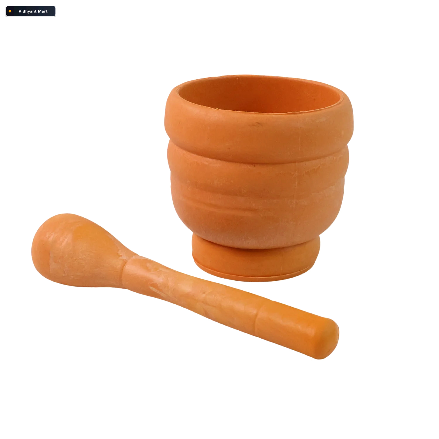 Vidhyant Mart Plastic Mortar Pestle Set Unbreakable Bpa Free 4