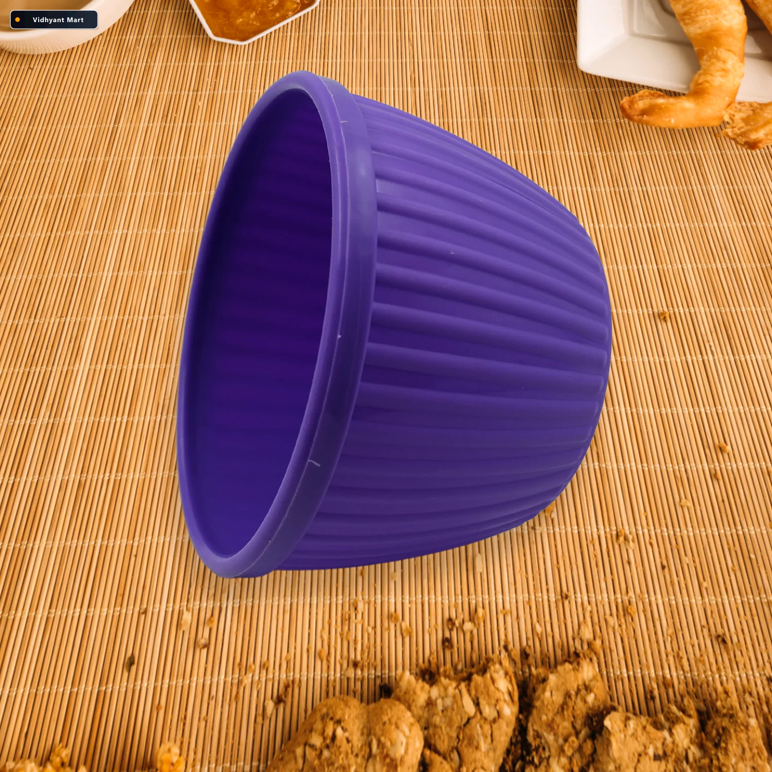 Vidhyant Mart Plastic Noodles Bowl Microwave Safe Multi Purpose 2